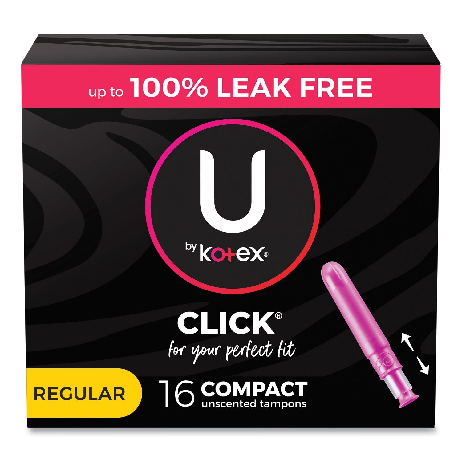 U by Kotex Click Compact Tampons | Regular
