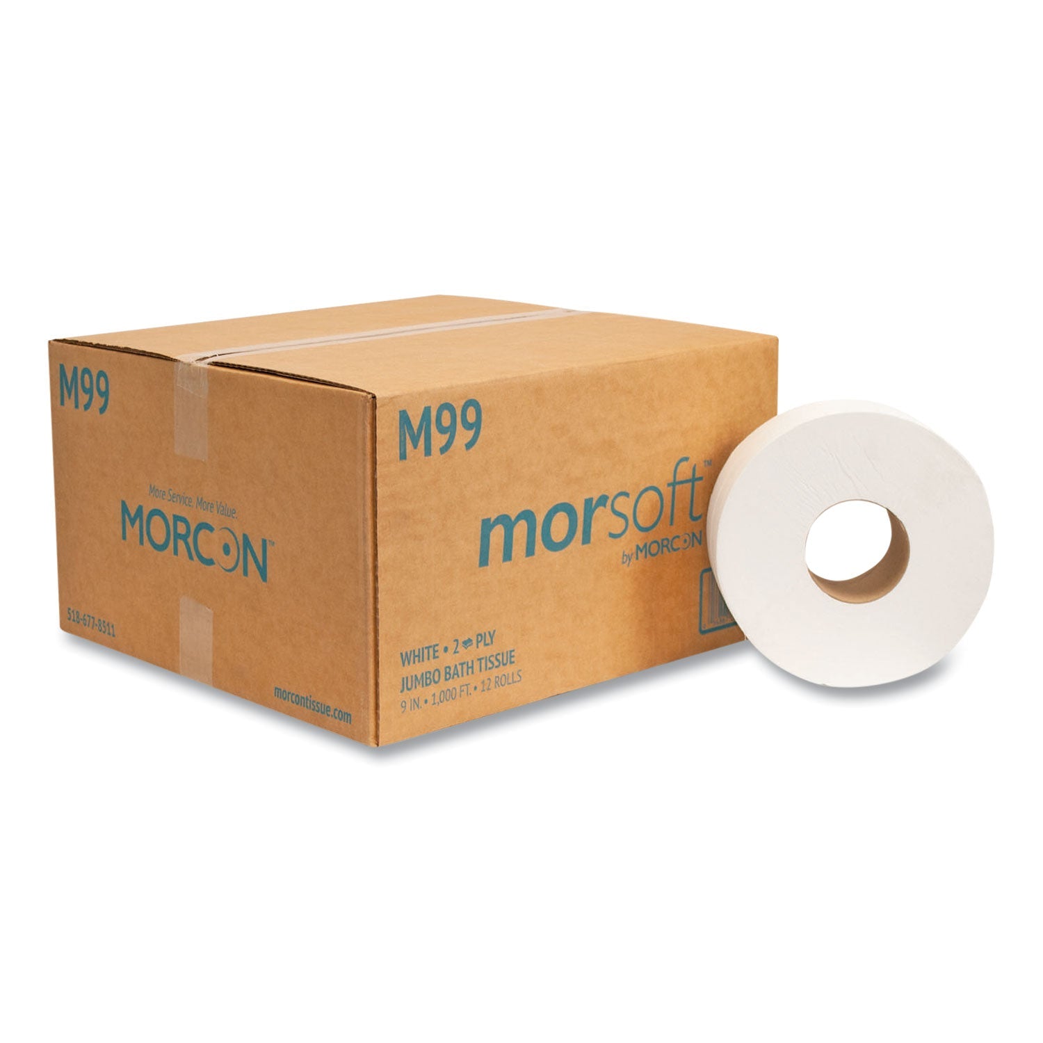 Jumbo Bath Tissue | 2-Ply | 12 Rolls