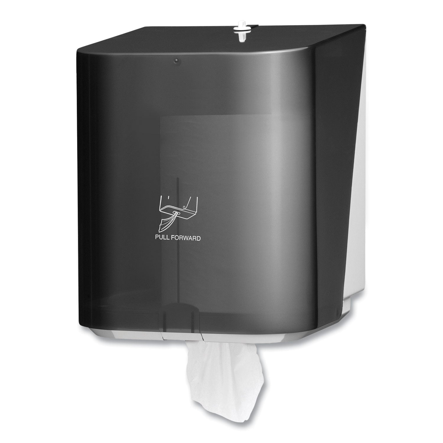 Sr. Center Pull Dispenser | Smoke