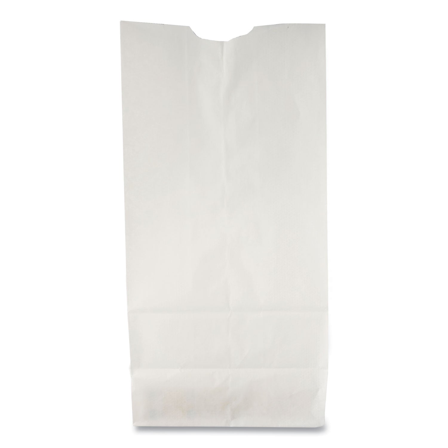Ross & Wallace Paper Products Grocery Paper Bags, #6 Size, 5.88" x 3.63" x 11", White, 500/Bundle