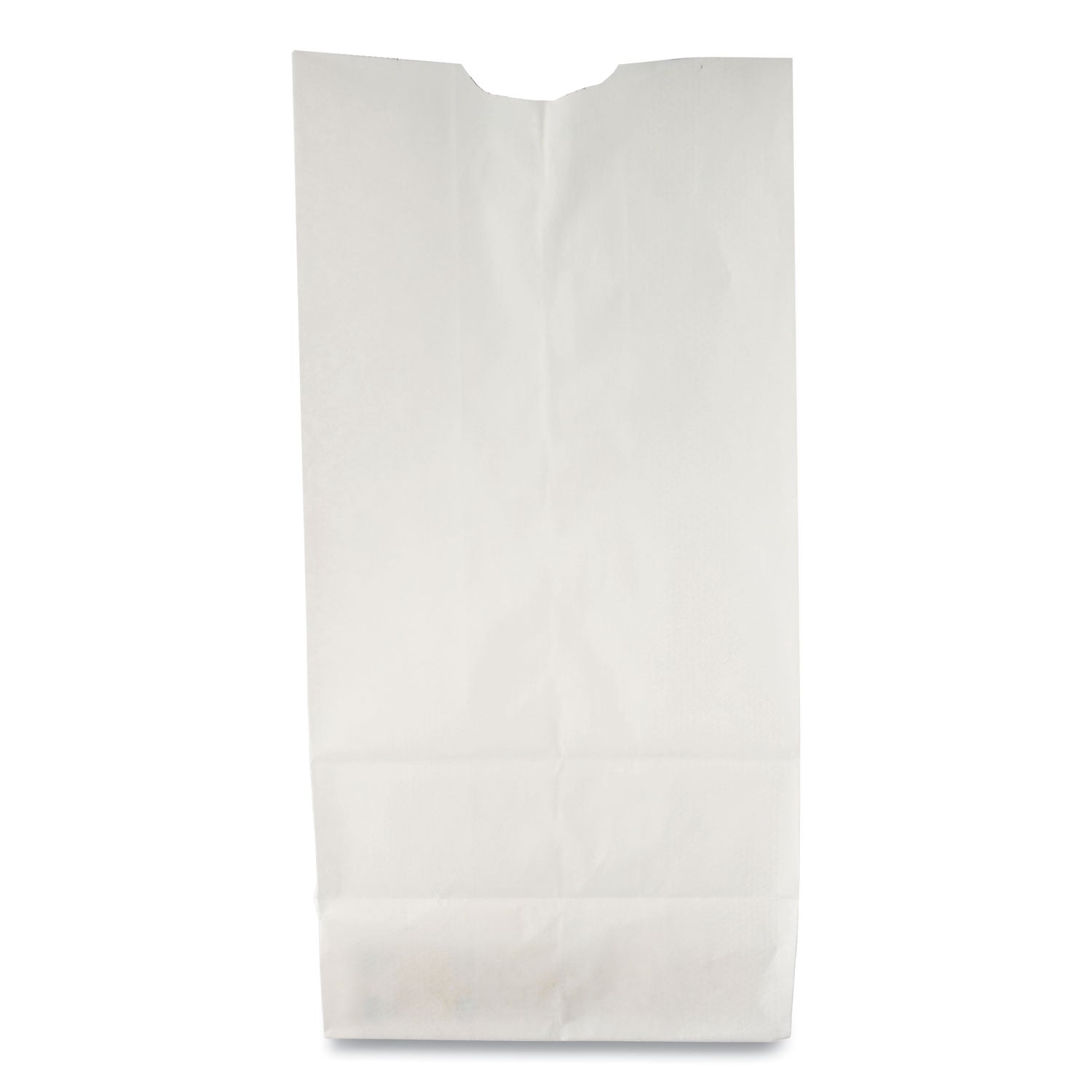 Ross & Wallace Paper Products Grocery Paper Bags, #10 Size, 7" x 4.38" x 13.75", White, 500/Bundle