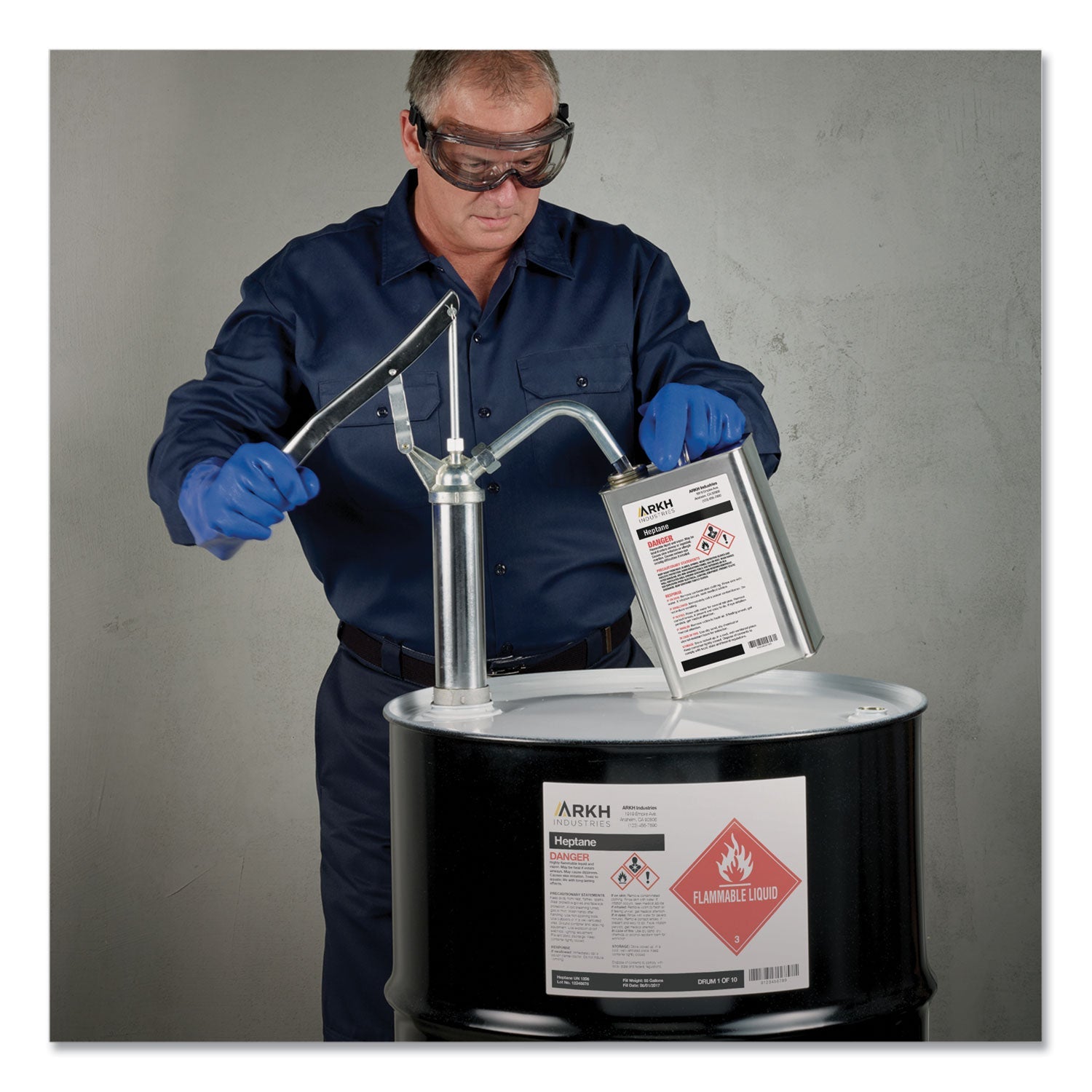 Avery® Ultraduty Ghs Chemical Waterproof And Uv Resistant Labels, 4.75 X 7.75, White, 2/sheet, 50 Sheets/box