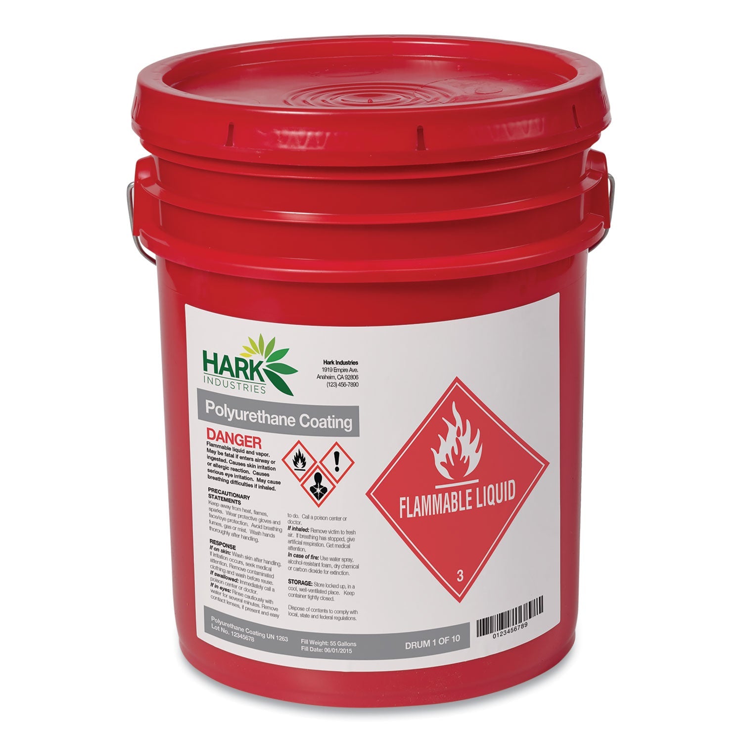 Avery® Ultraduty Ghs Chemical Waterproof And Uv Resistant Labels, 8.5 X 11, White, 50/pack