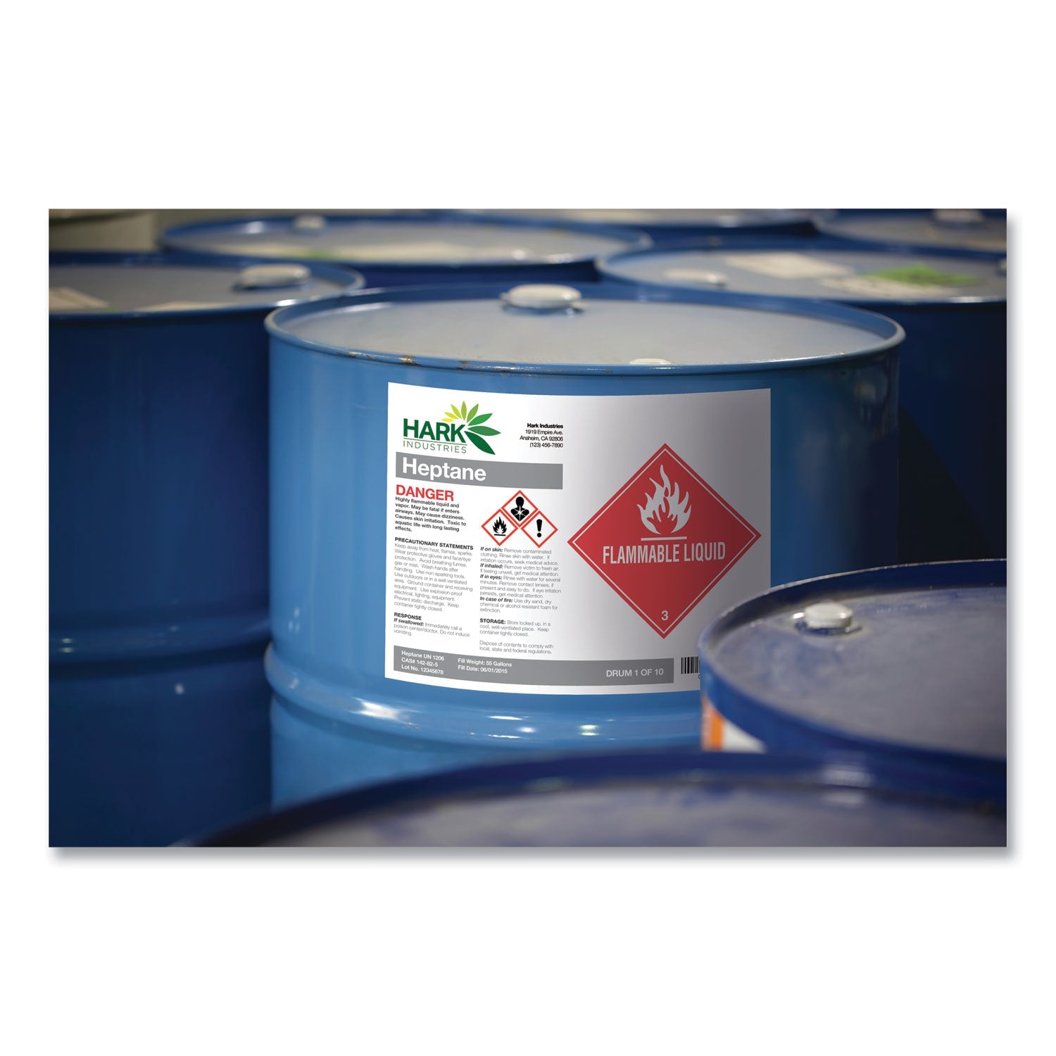 Avery® Ultraduty Ghs Chemical Waterproof And Uv Resistant Labels, 8.5 X 11, White, 50/pack