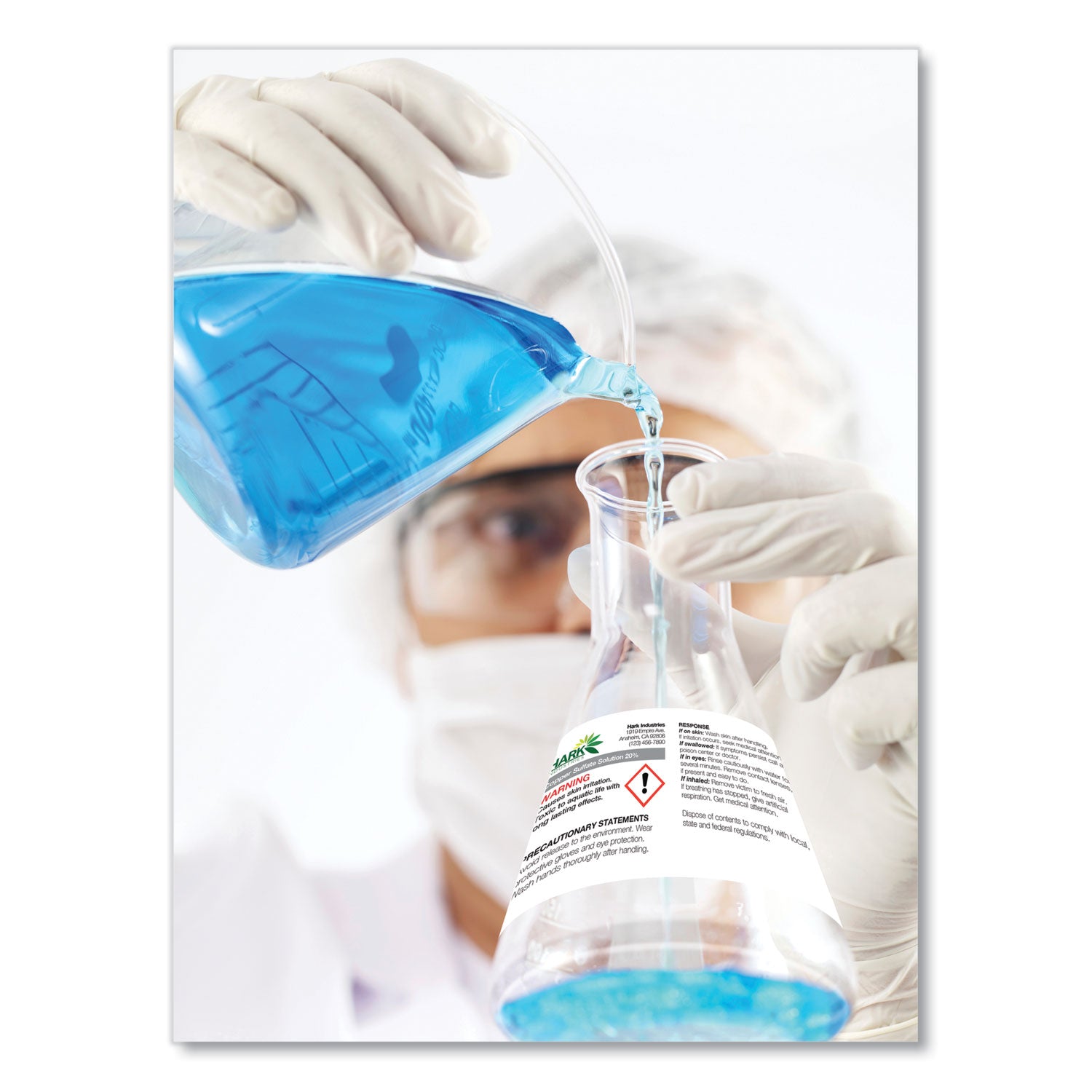 Avery® Ultraduty Ghs Chemical Waterproof And Uv Resistant Labels, 2 X 4, White, 10/sheet, 50 Sheets/pack