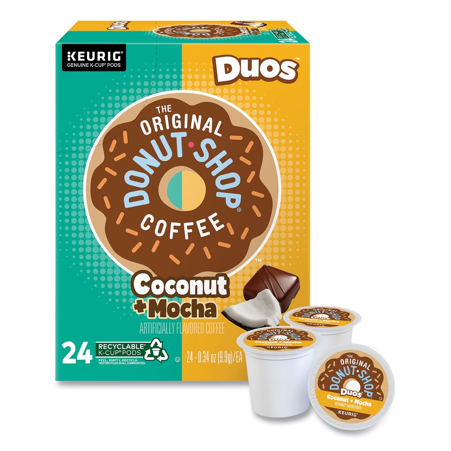 The Original Donut Shop® Coconut Mocha K-Cups, 24/box