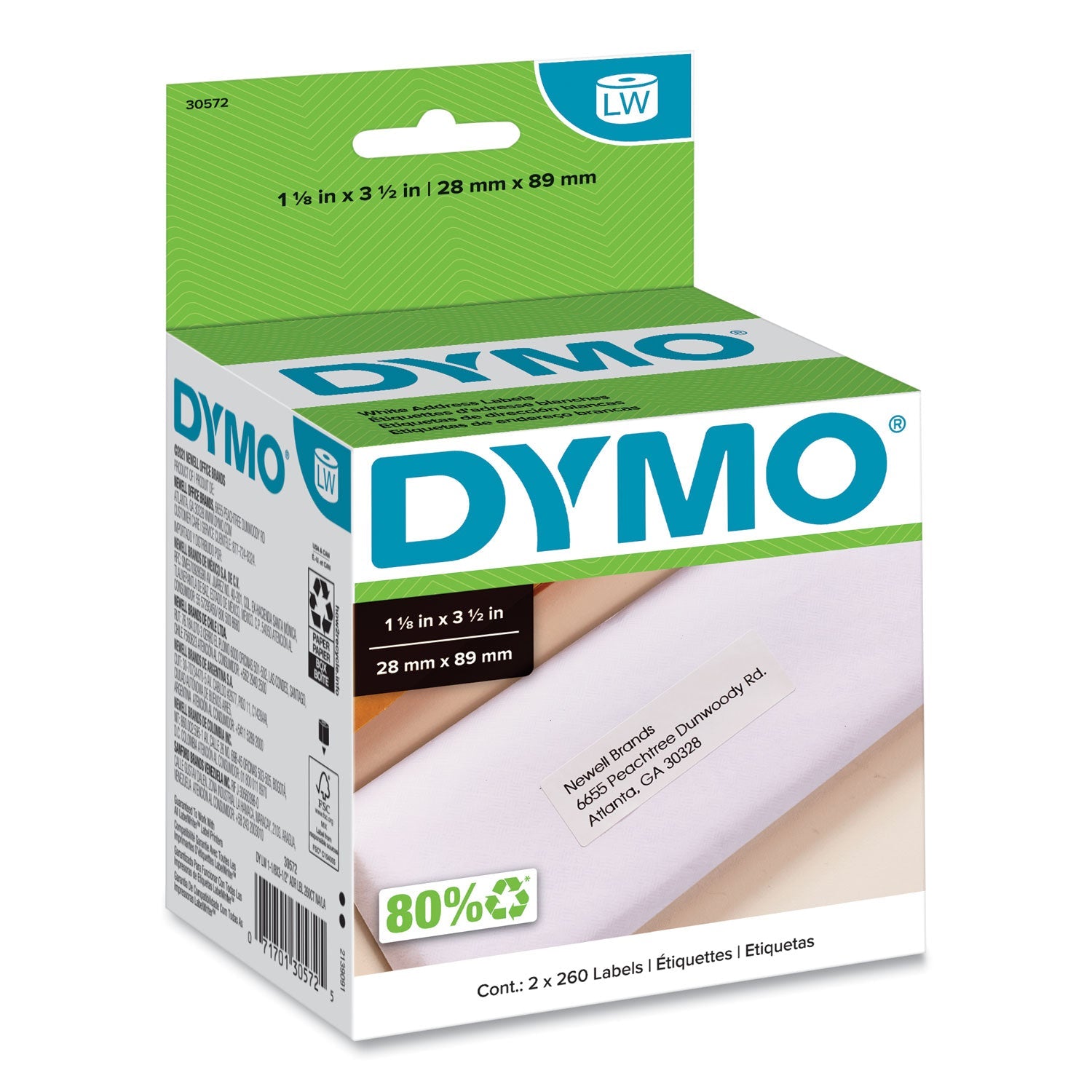 Address Labels | DYMO® Labelwriter 1.12" x 3.5"
