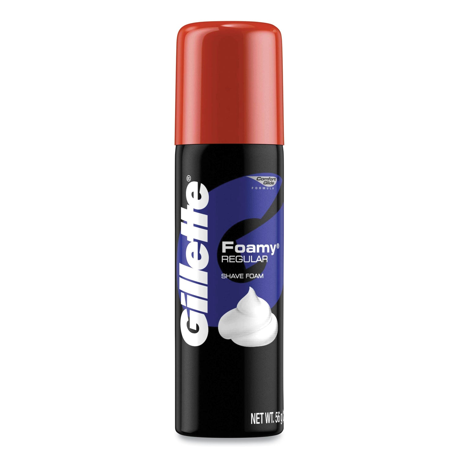 Gillette® Foamy Shave Cream, Original Scent, 2 Oz Aerosol Spray Can, 48/carton