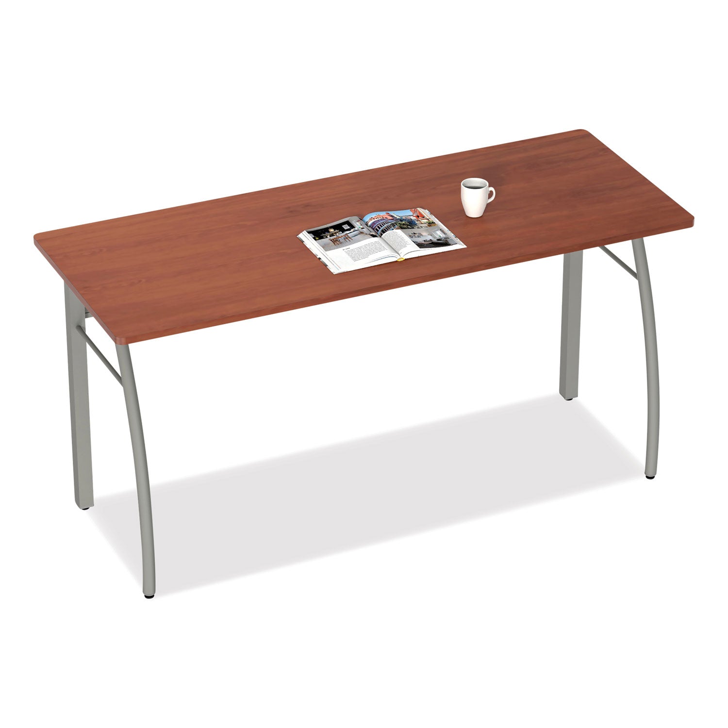 Trento Line Rectangular Desk | 59" Cherry