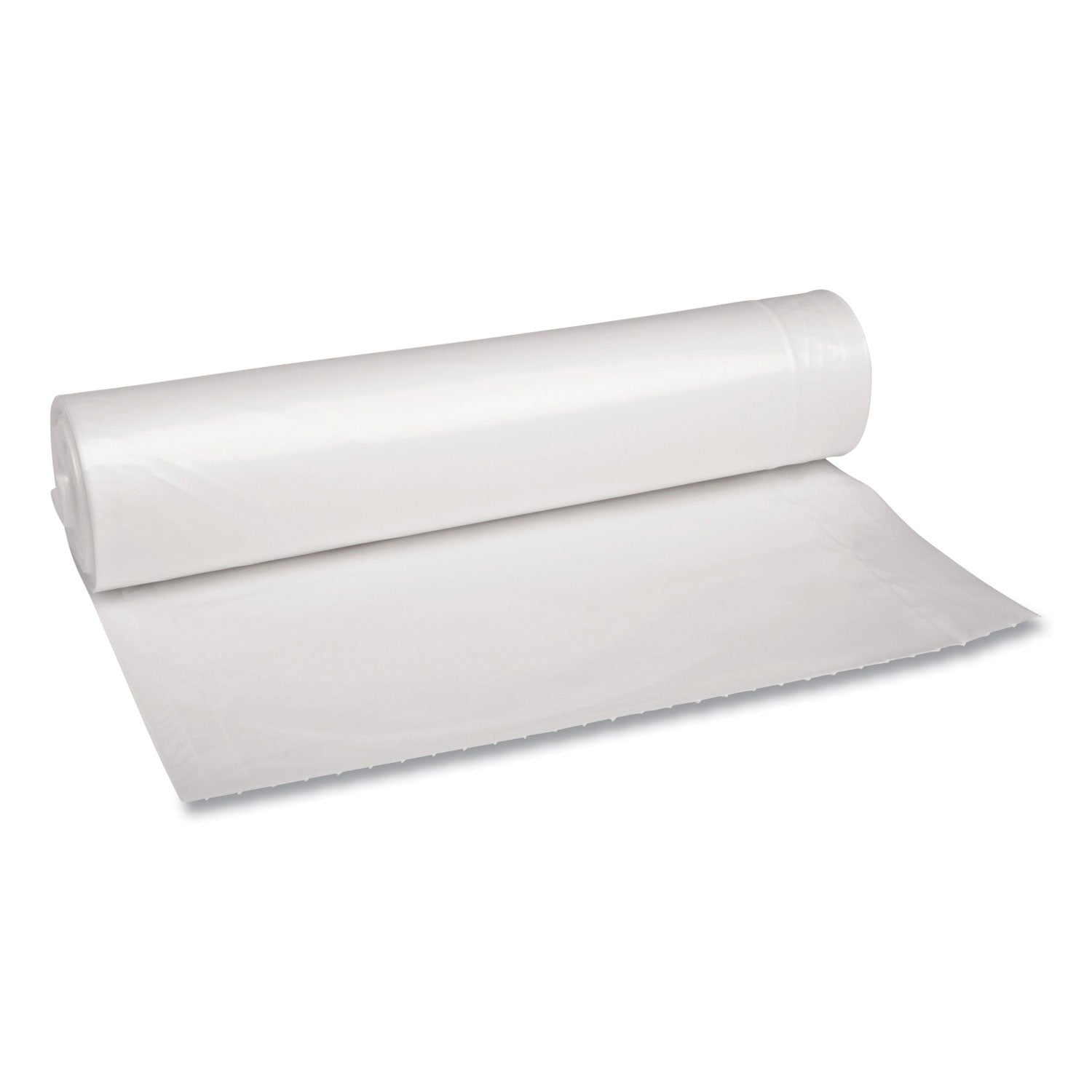 Recycled Low-Density Can Liners | 45 gal | Clear