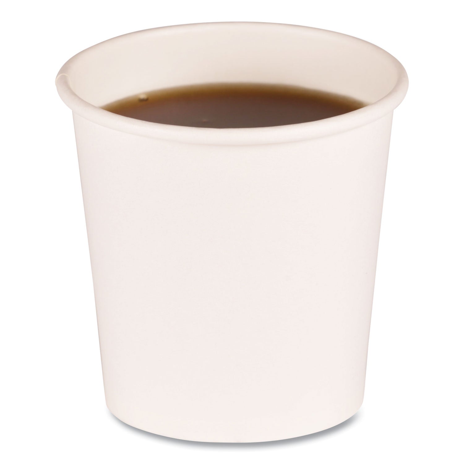 Boardwalk® Paper Hot Cups, 4 oz, White, 50/Sleeve, 20 Sleeves/Carton