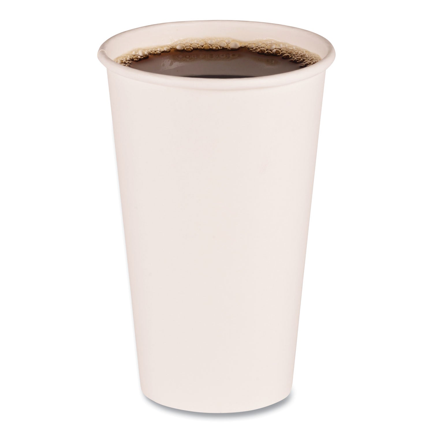 Paper Hot Cups | Boardwalk® 16oz White 1000/Carton
