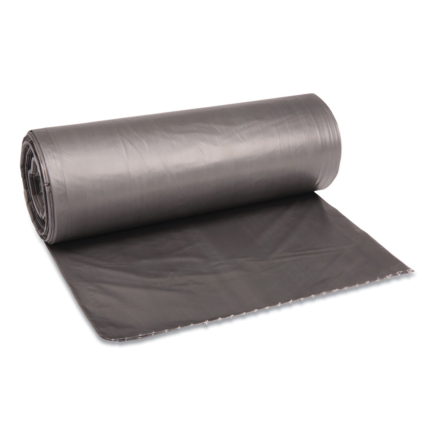 Waste Can Liners | 60 gal Gray | Boardwalk® 100/Ct