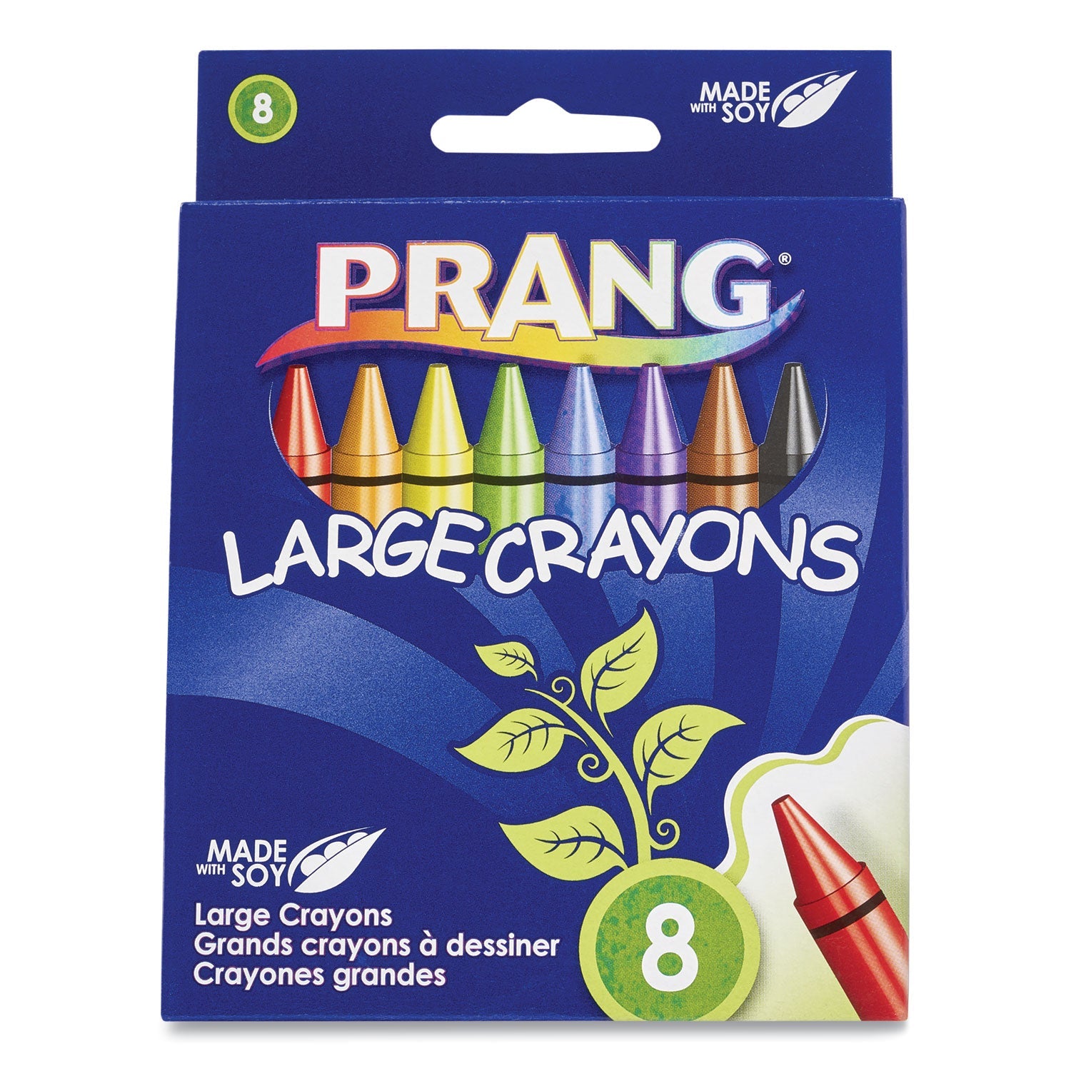 Prang® Large Crayons Made With Soy | 8-Pack