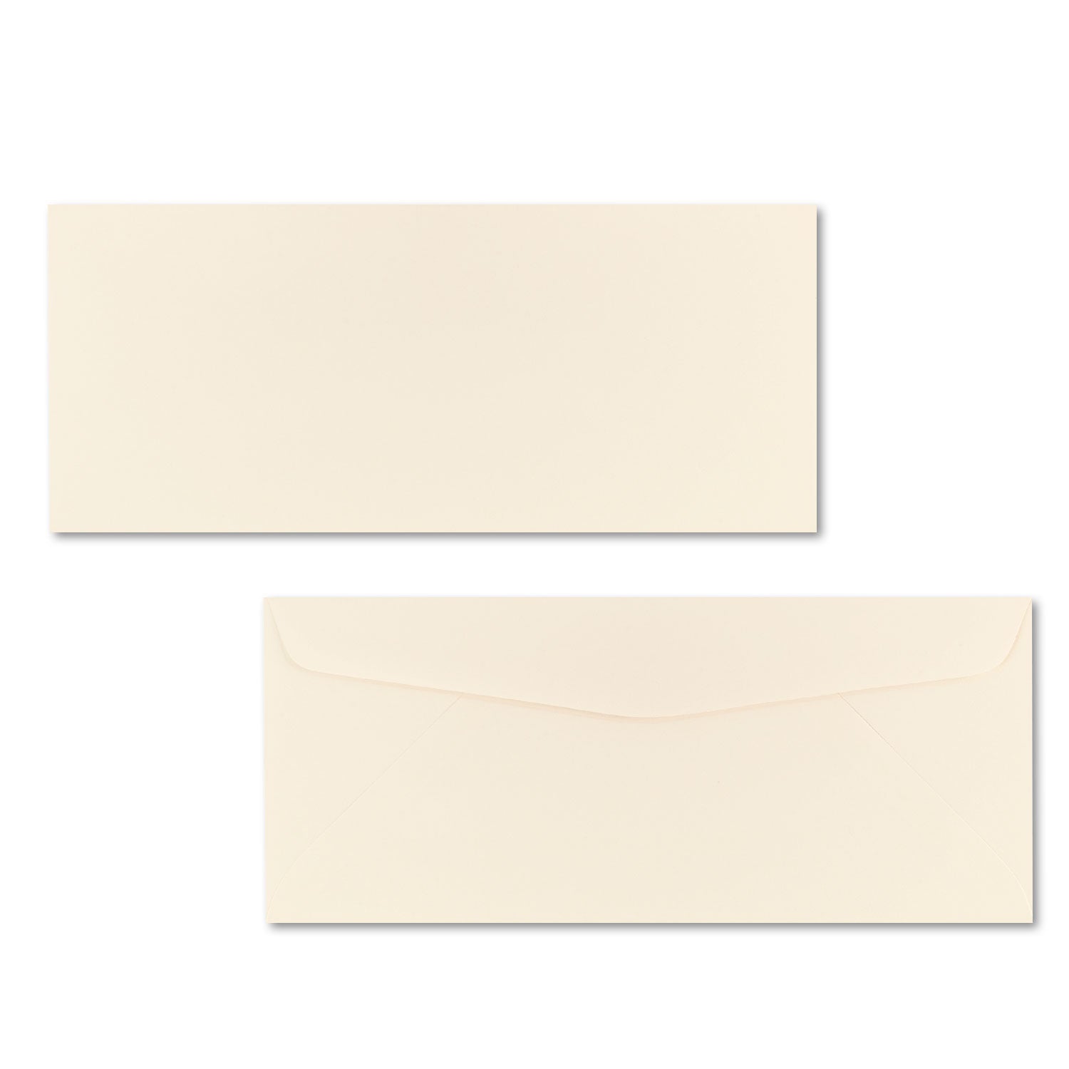 Neenah Paper Classic Crest #10 Envelope, Commercial Flap, Gummed Closure, 4.13 X 9.5, Baronial Ivory, 500/box - Bloom Skins