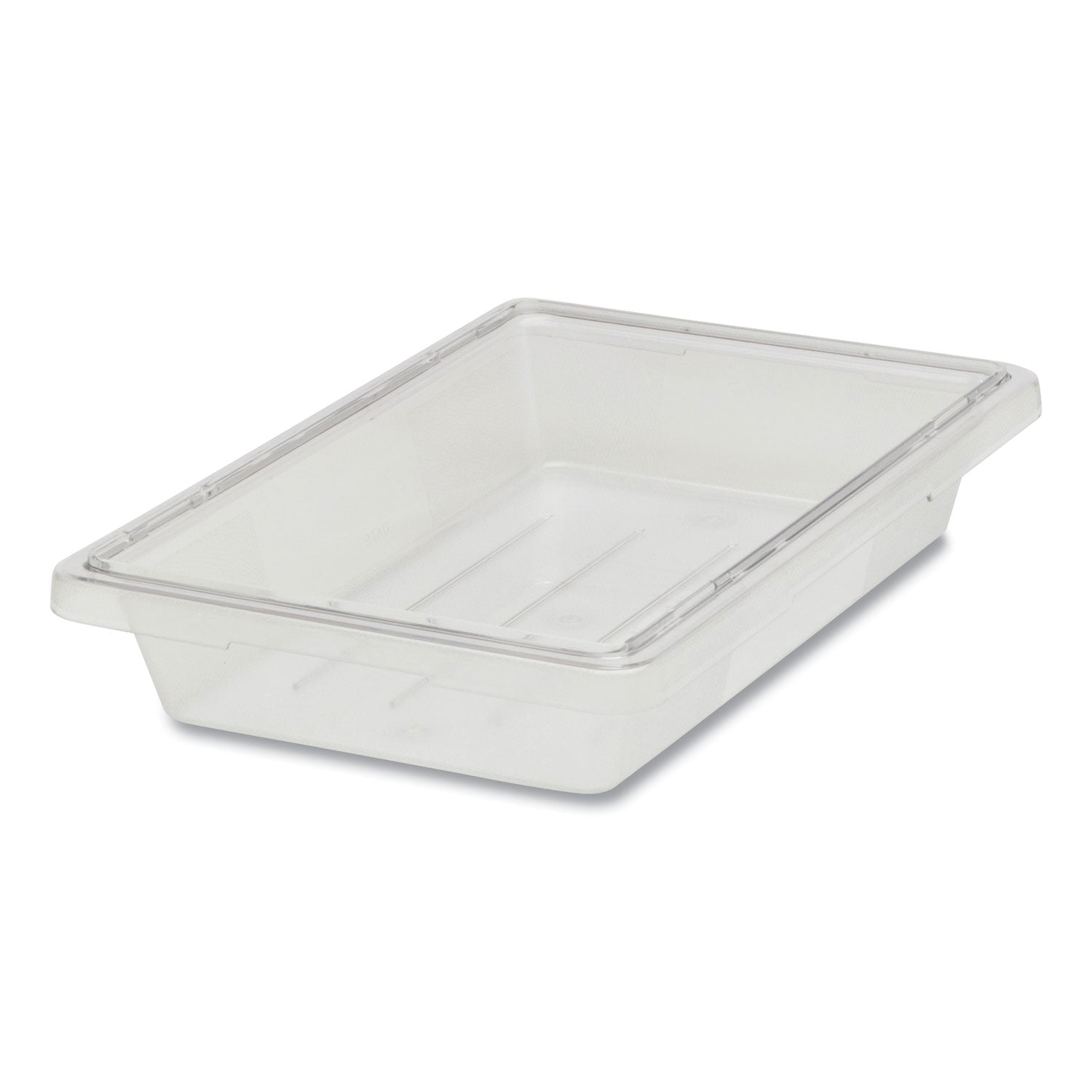Food/Tote Boxes | 5 gal, 12x18x9, Clear Plastic