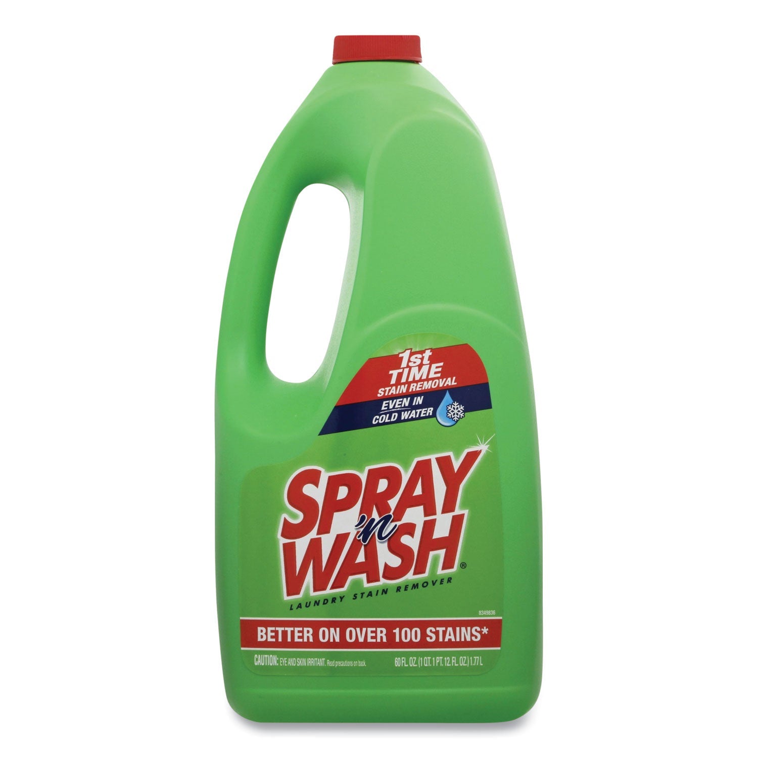 SPRAY €˜n WASH® Pre-Treat Refill, Liquid, 60 Oz Bottle, 6 Per Carton