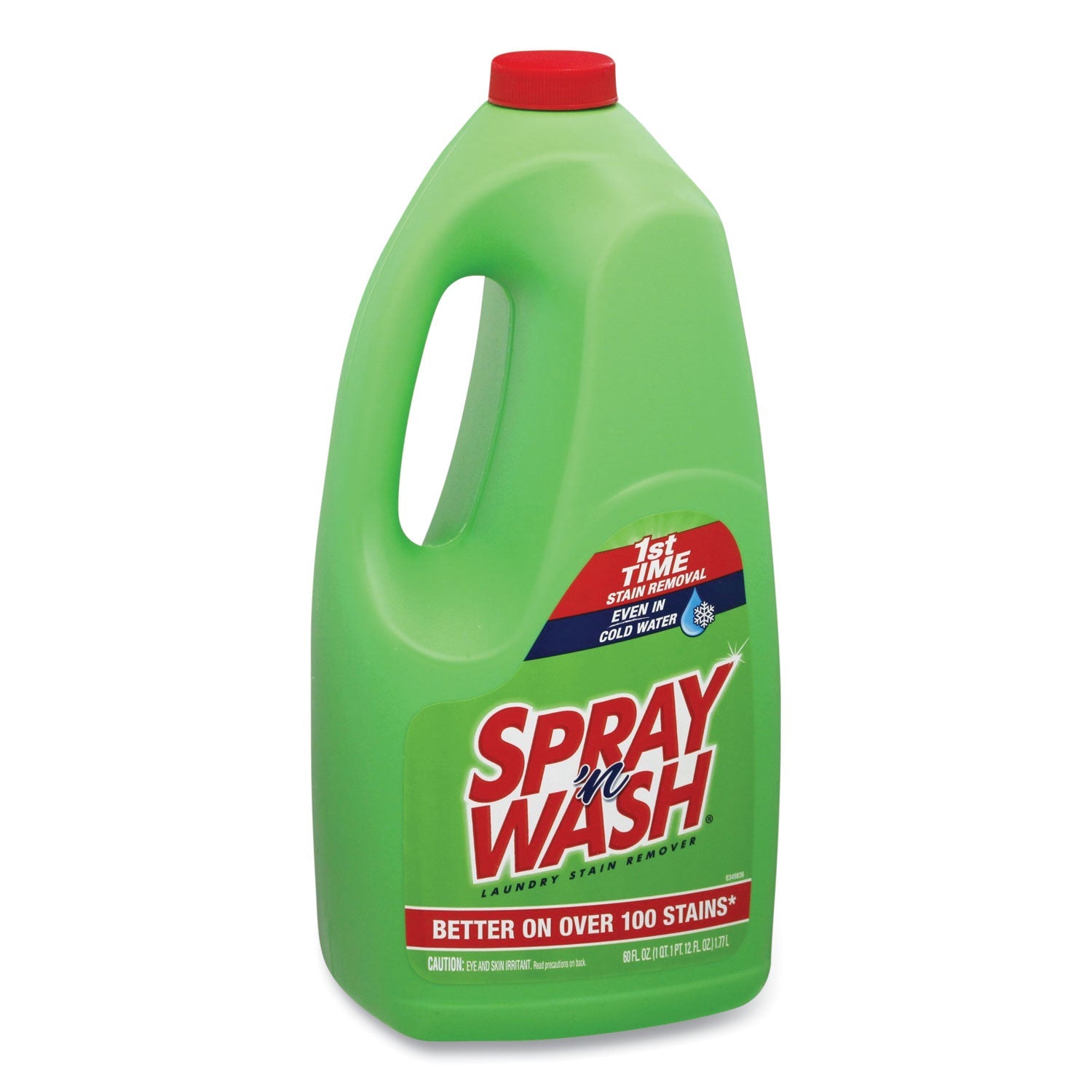 SPRAY €˜n WASH® Pre-Treat Refill, Liquid, 60 Oz Bottle, 6 Per Carton