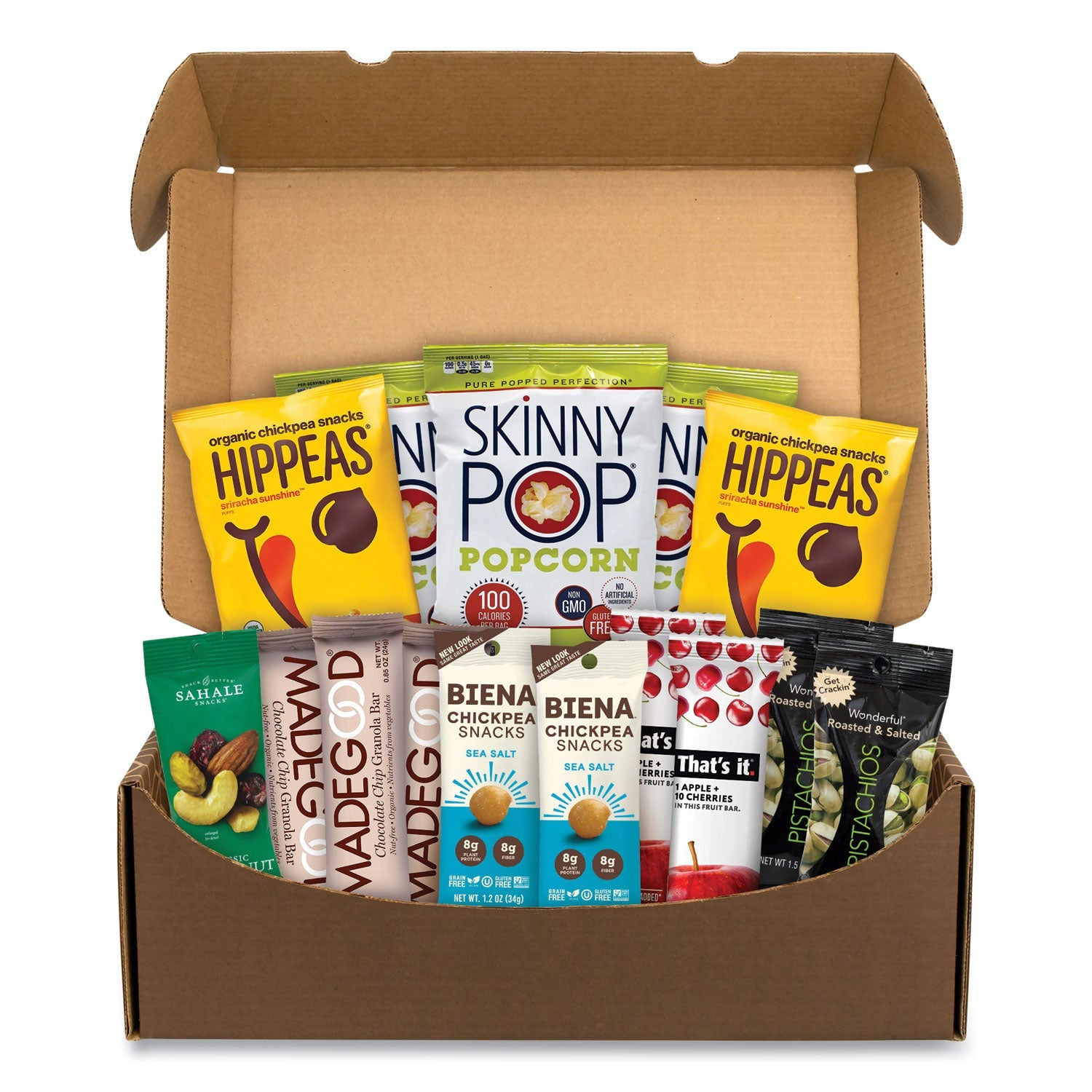 Snack Box Pros Vegan Snack Box, 15 Assorted Snacks/Box