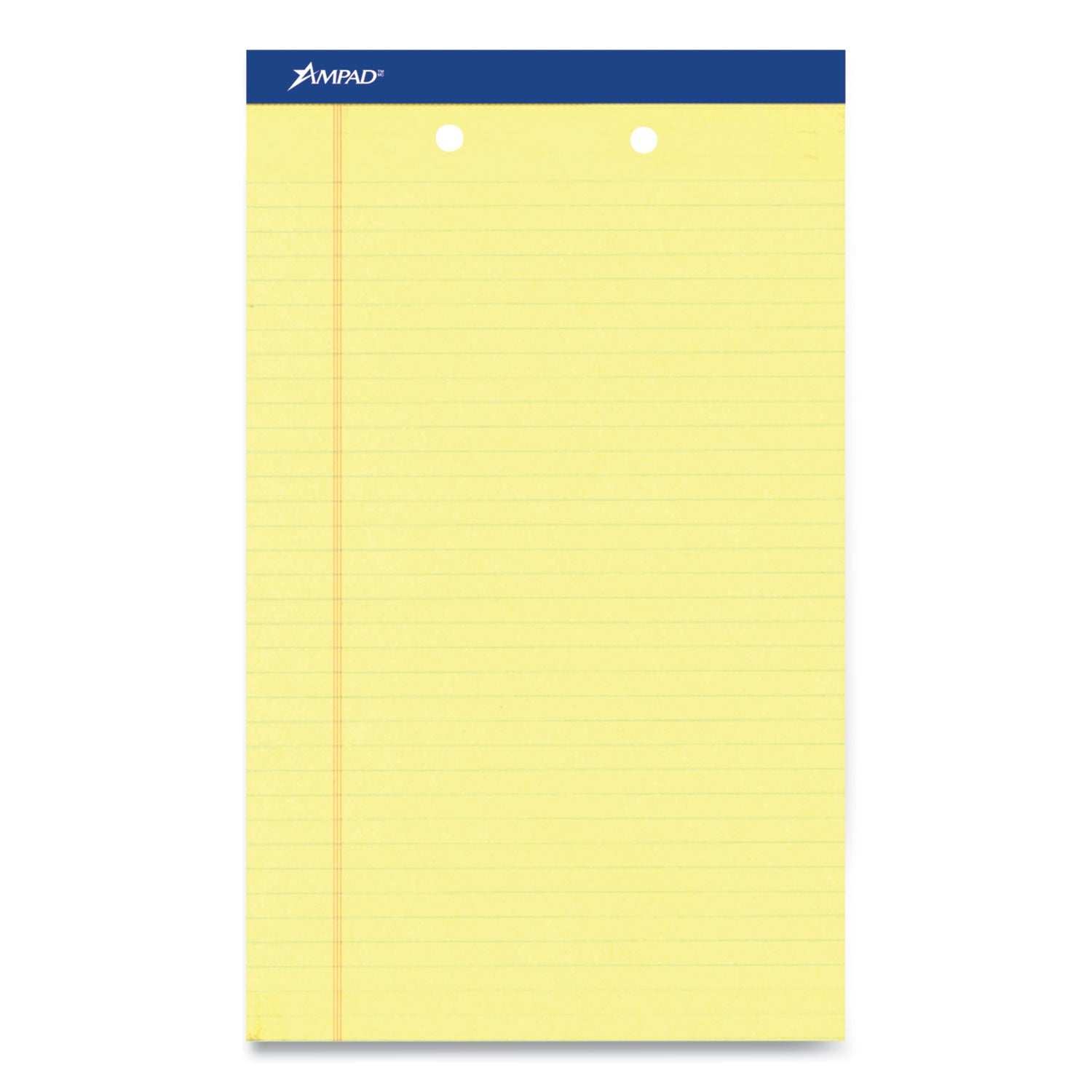 Perforated Writing Pads | Legal, Yellow, Dozen
