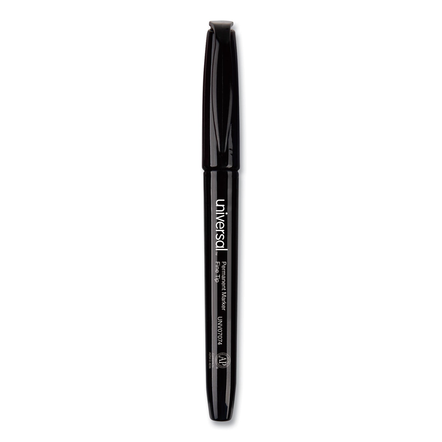 Pen-Style Permanent Marker | Black, Fine, 60/Pack