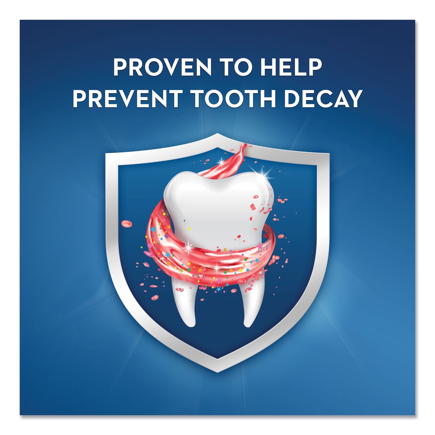 Crest® Kids' Sparkle Toothpaste, Blue, Bubblegum Flavor, 0.85 Oz Tube, 72/carton - Bloom Skins