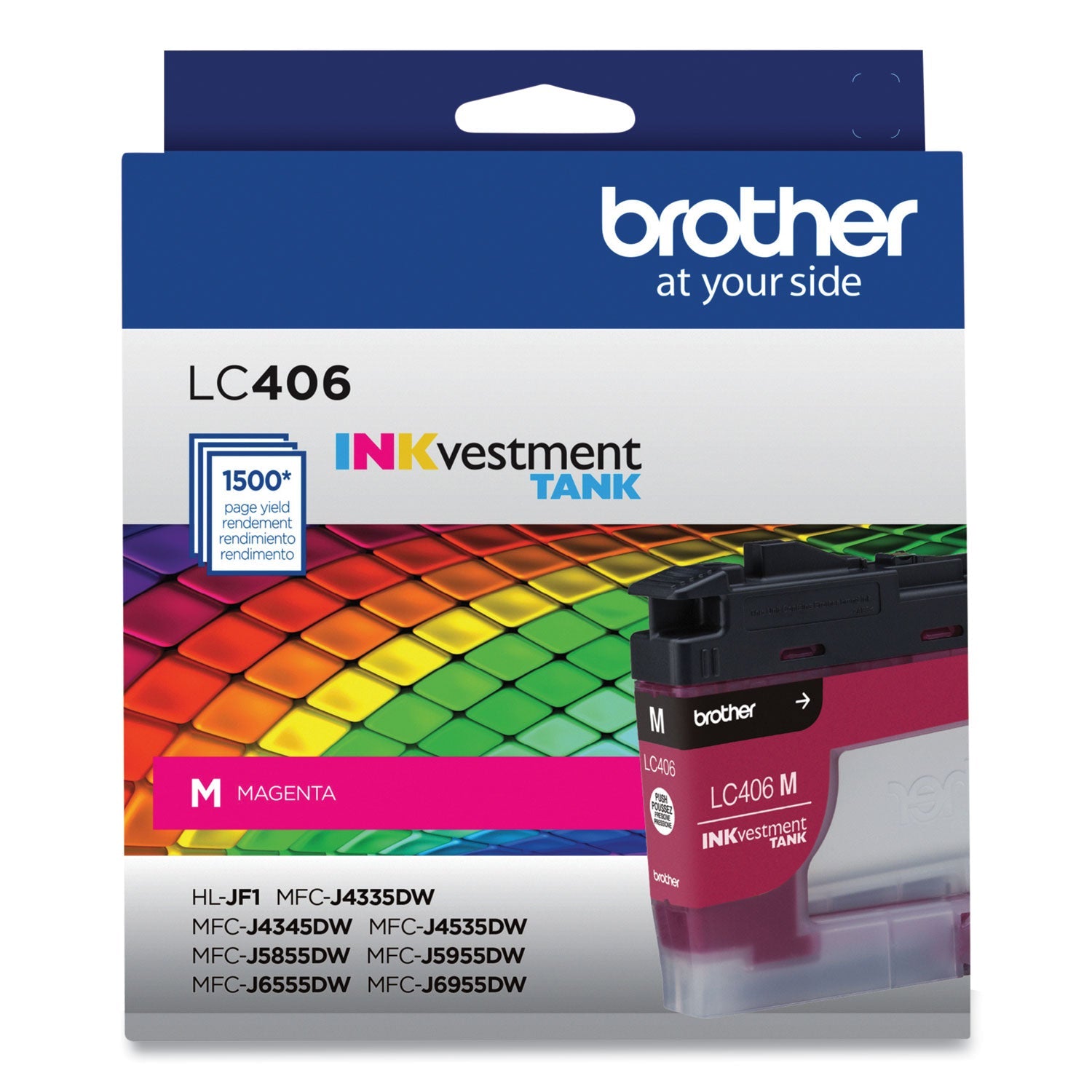 Brother Lc406ms Inkvestment Ink | Magenta