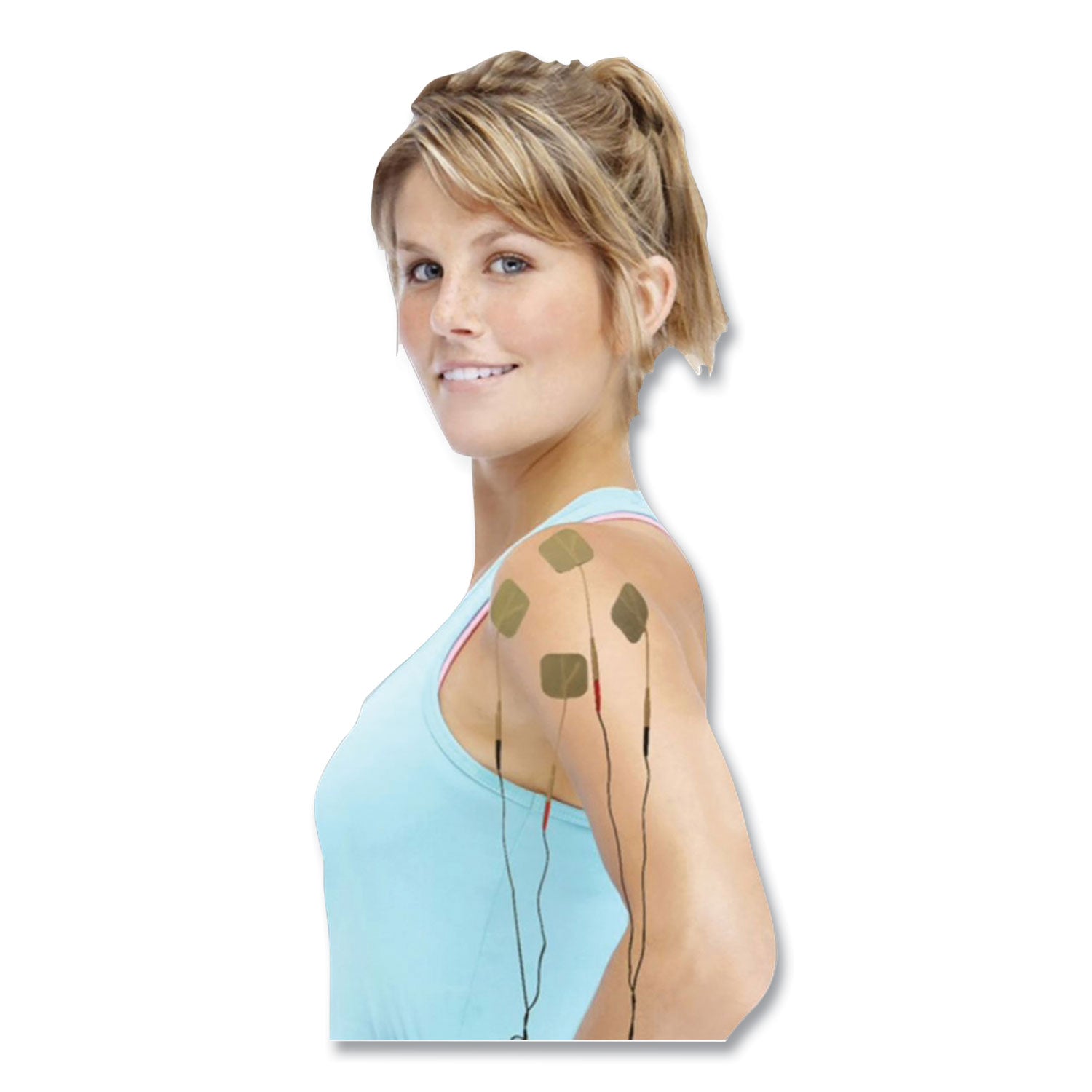 FabStim Self-Adhesive Electrodes | 2x2 Square 4-Pk