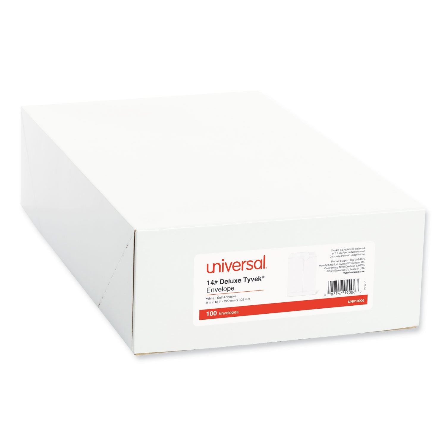 Deluxe Tyvek Envelopes | #10.5 9x12, 100/Box
