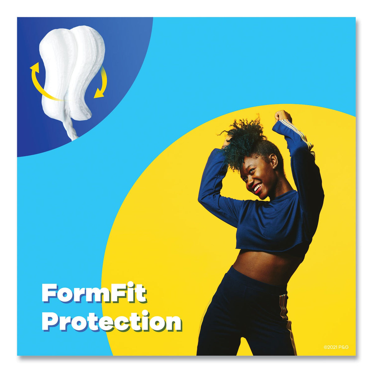 Tampax® Pearl Tampons, Regular, 36/box