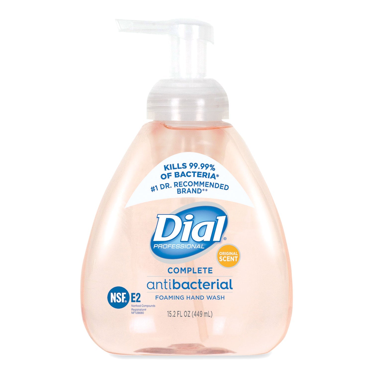 Dial® Professional Antibacterial Foaming Hand Wash, Original Scent, 15.2 oz