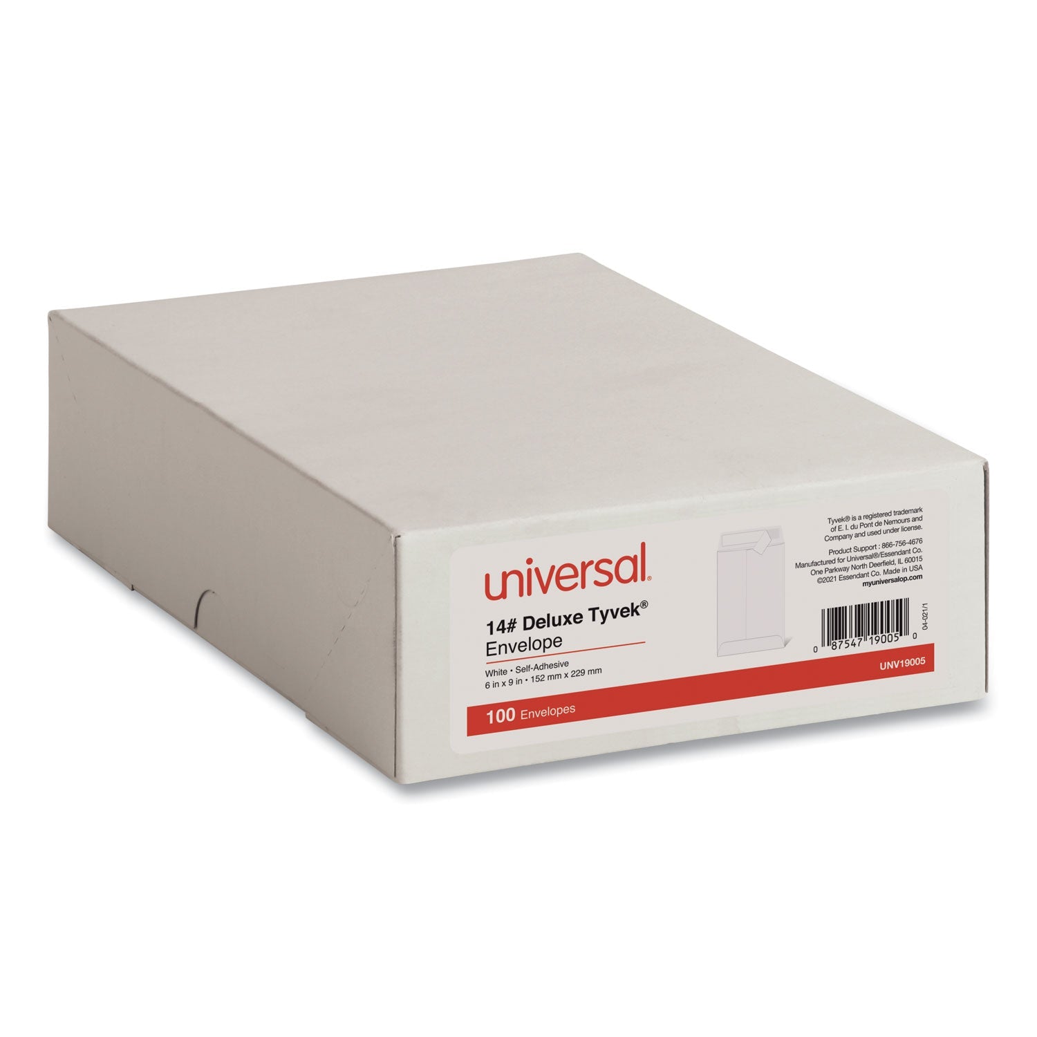 Deluxe Tyvek Envelopes | #1 6x9, 100/Box