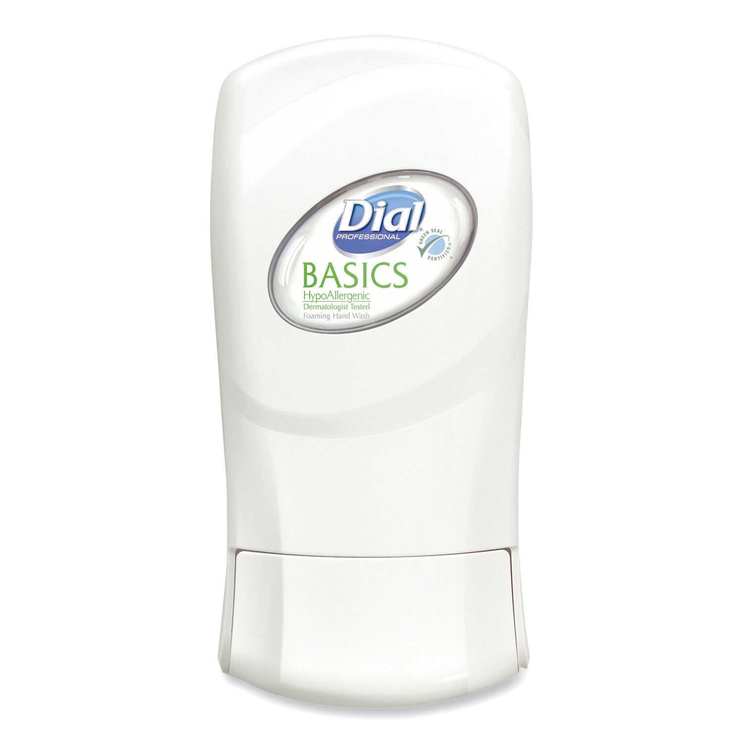 Dial® Professional Basics Hypoallergenic Foaming Hand Wash Refill for FIT Manual Dispenser, Honeysuckle Scent, 1.2 L, 3/Carton
