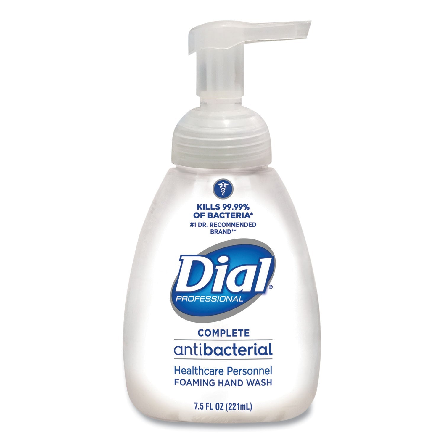Dial® Professional Antibacterial Foaming Hand Wash, Original Scent, 7.5 oz, 12/Carton