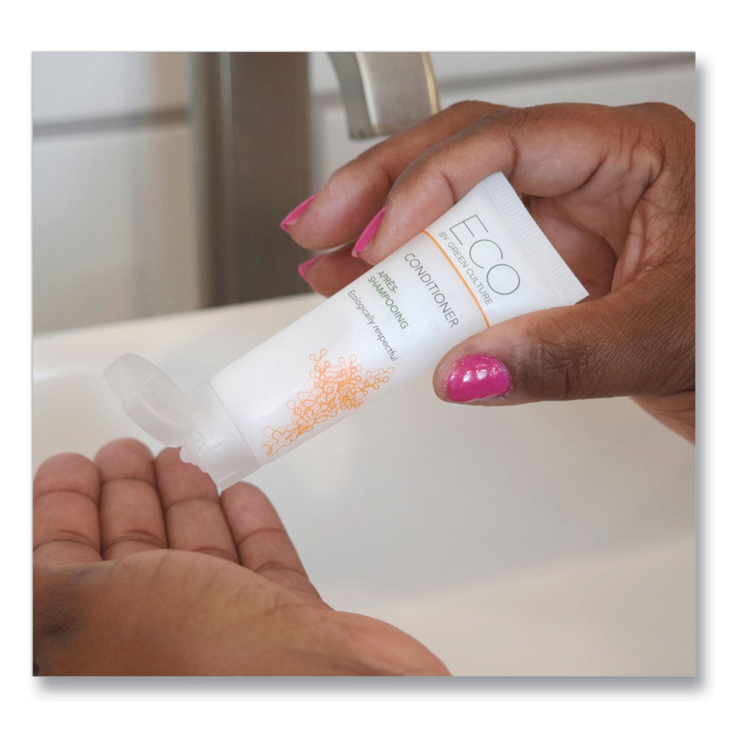 Eco By Green Culture Conditioner, Clean Scent, 30 Ml, 288/carton