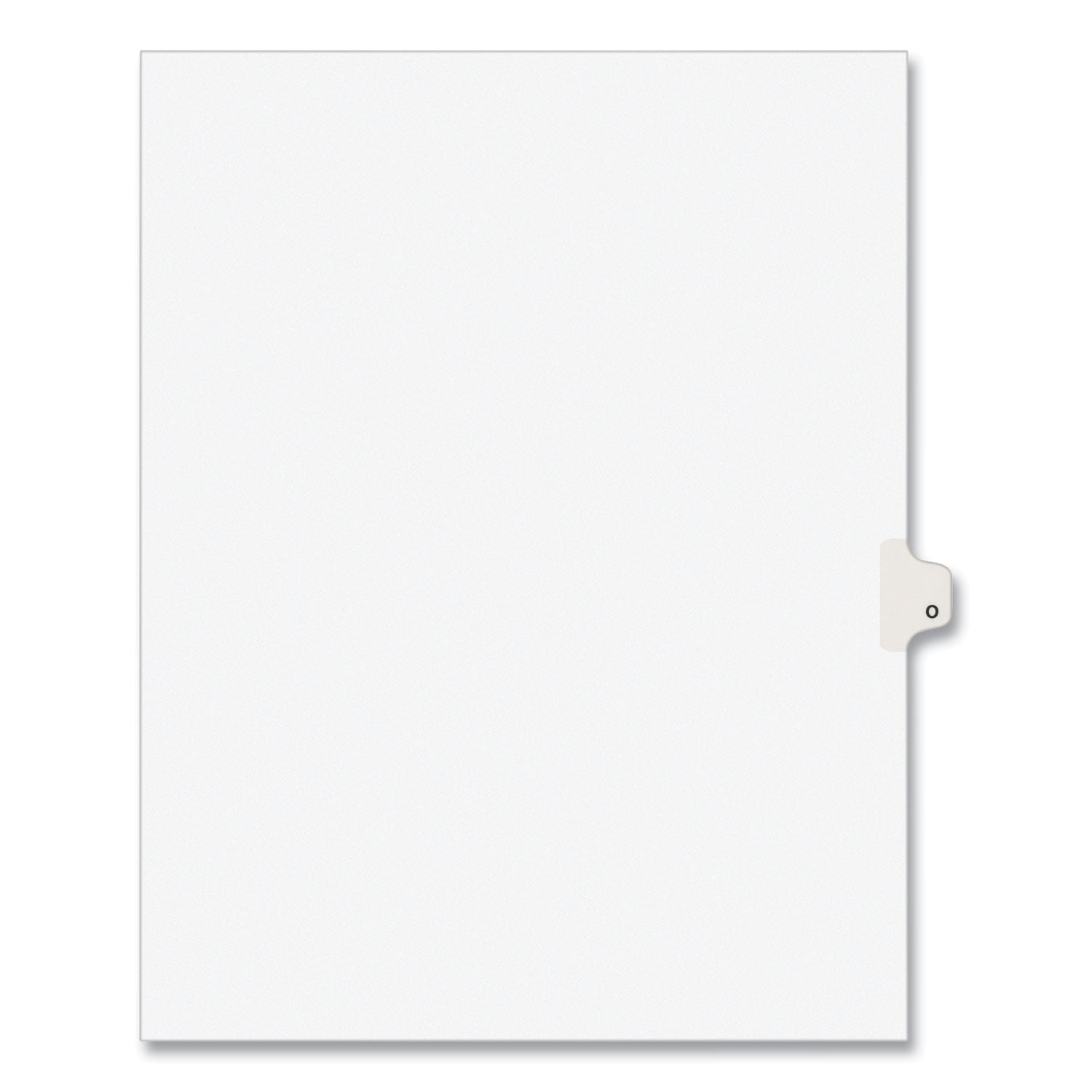 Preprinted Legal Exhibit Side Tab Dividers | 26-Tab