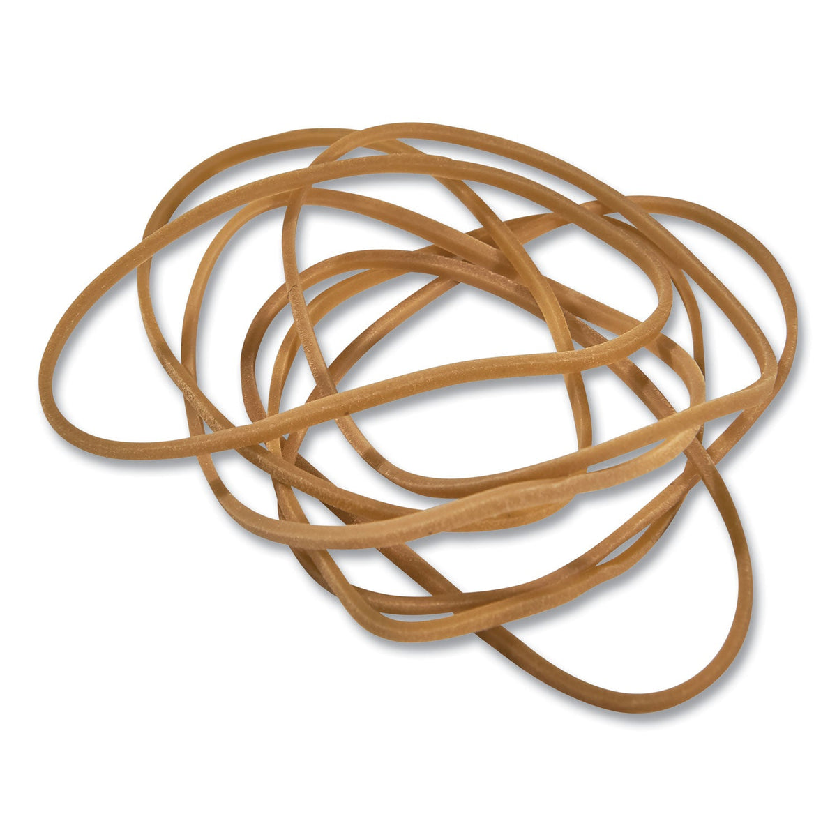 Universal® Rubber Bands, Size 16, 0.04" Gauge, Beige, 1 Lb Box, 1,900/pack