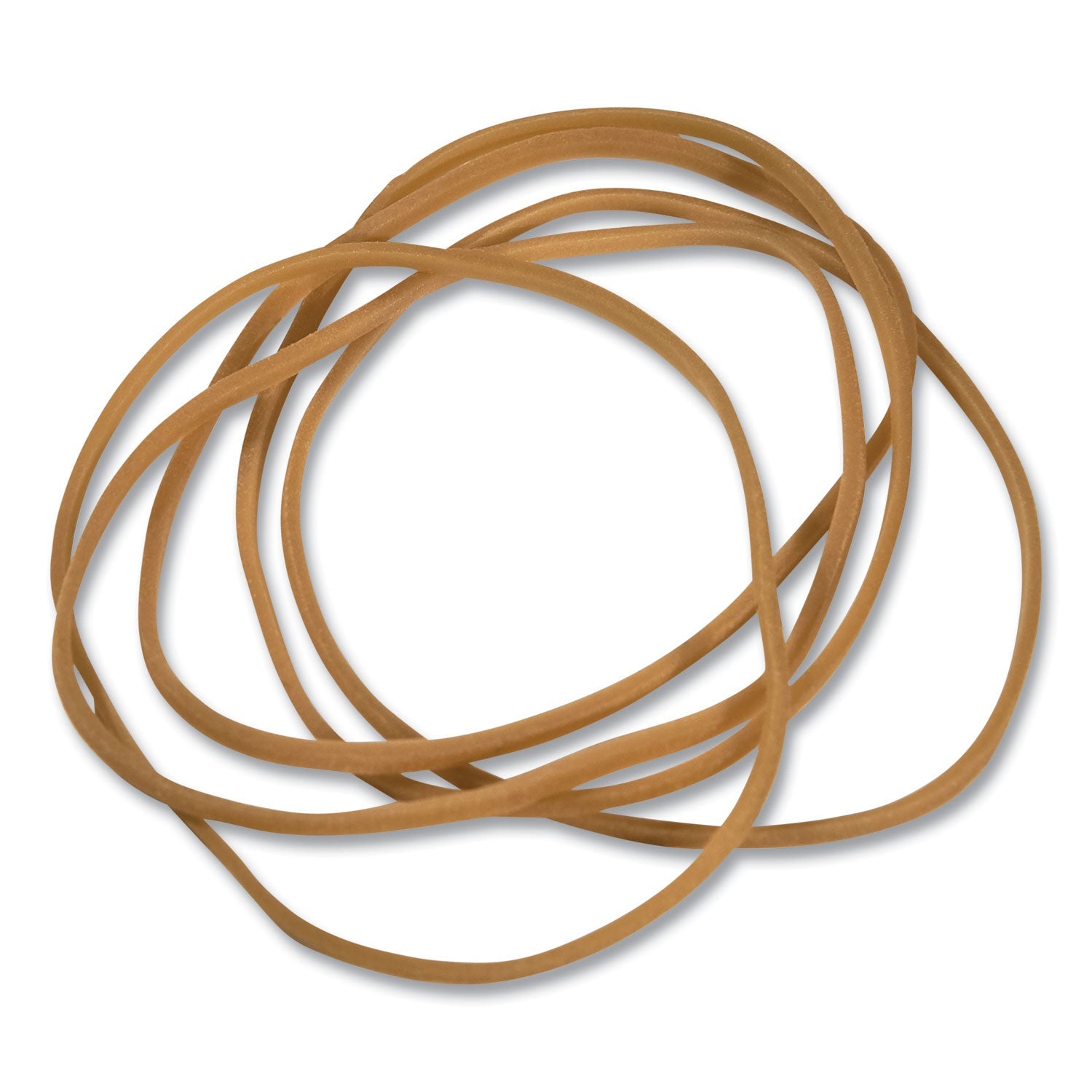 Universal® Rubber Bands, Size 18, 0.04" Gauge, Beige, 1 Lb Box, 1,600/pack