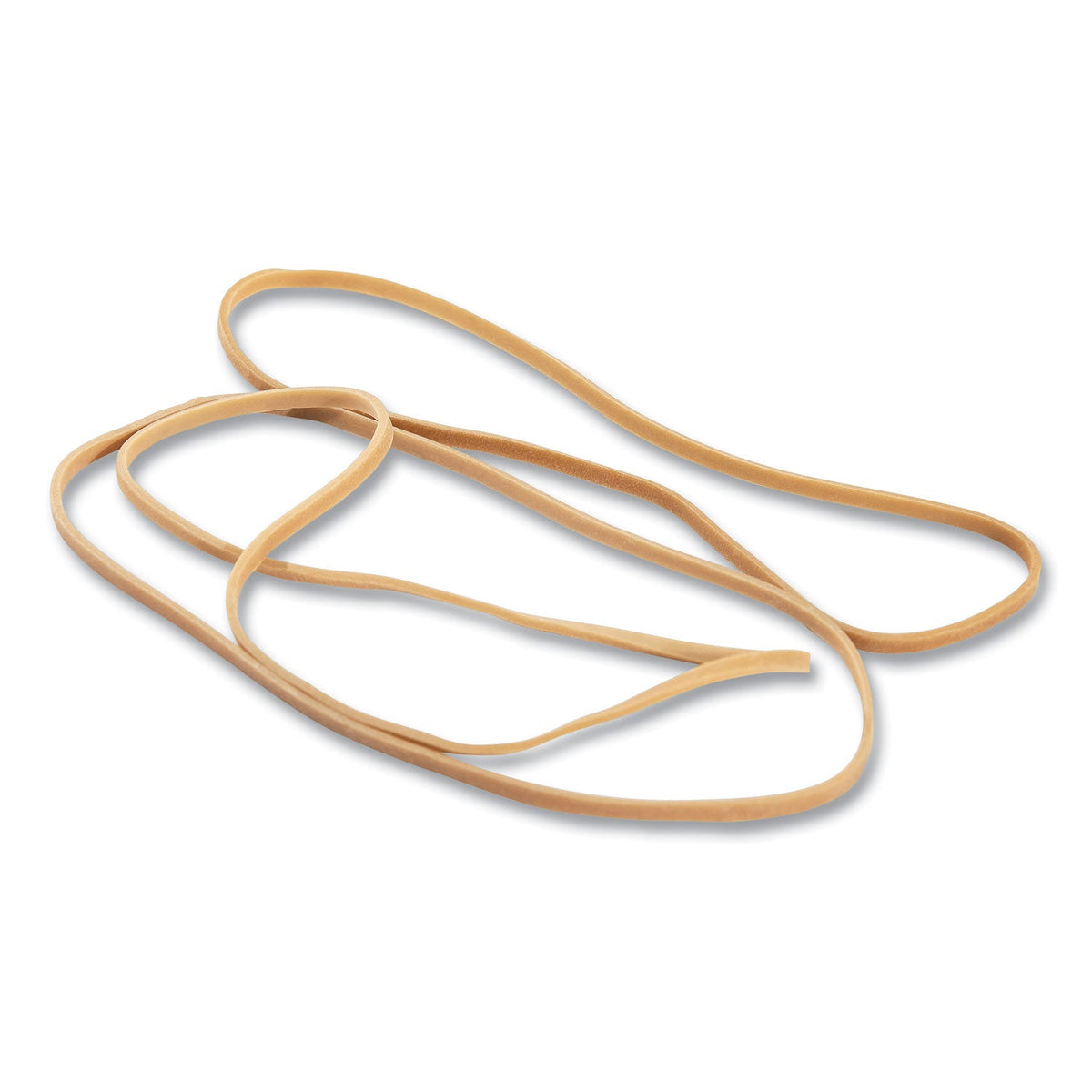 Universal® Rubber Bands, Size 117, 0.06" Gauge, Beige, 1 Lb Box, 210/pack
