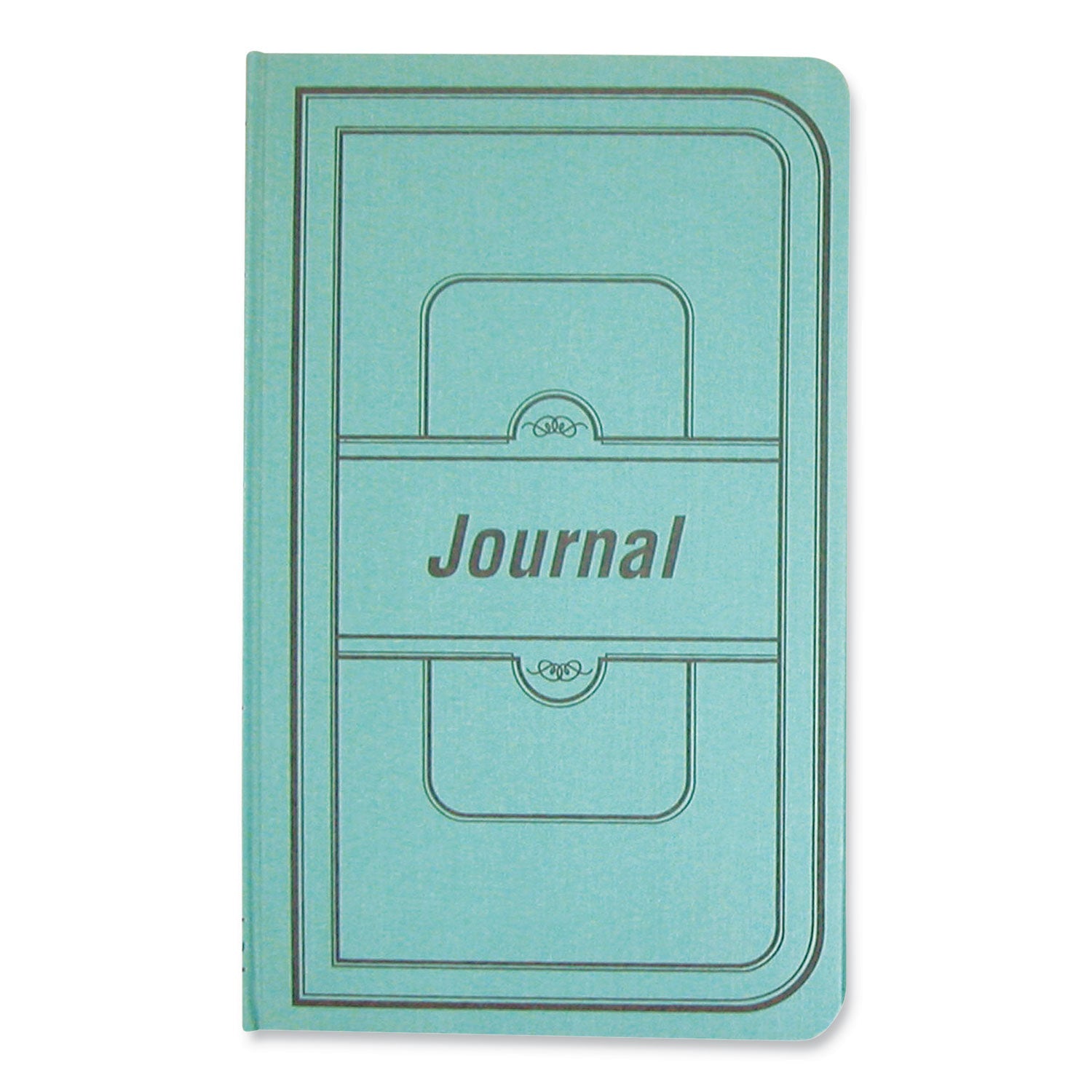 National® Tuff Series Accounting Journal, Single-Page 8-Column Accounting Format, Green Cover, 12 X 7.5 Sheets, 500 Sheets/book