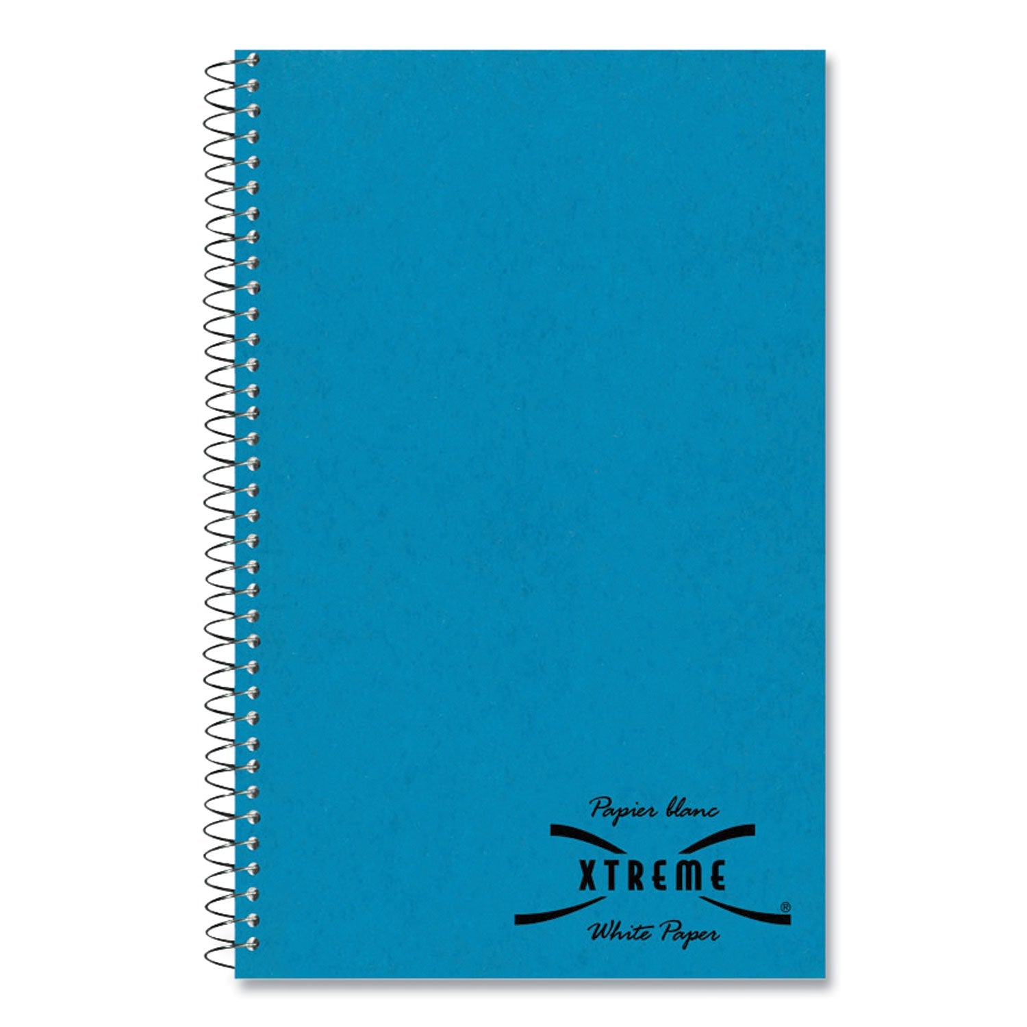 National® Single-Subject Wirebound Notebooks, Medium/College Rule, Blue Kolor Kraft Front Cover, (80) 9.5 x 6 Sheets