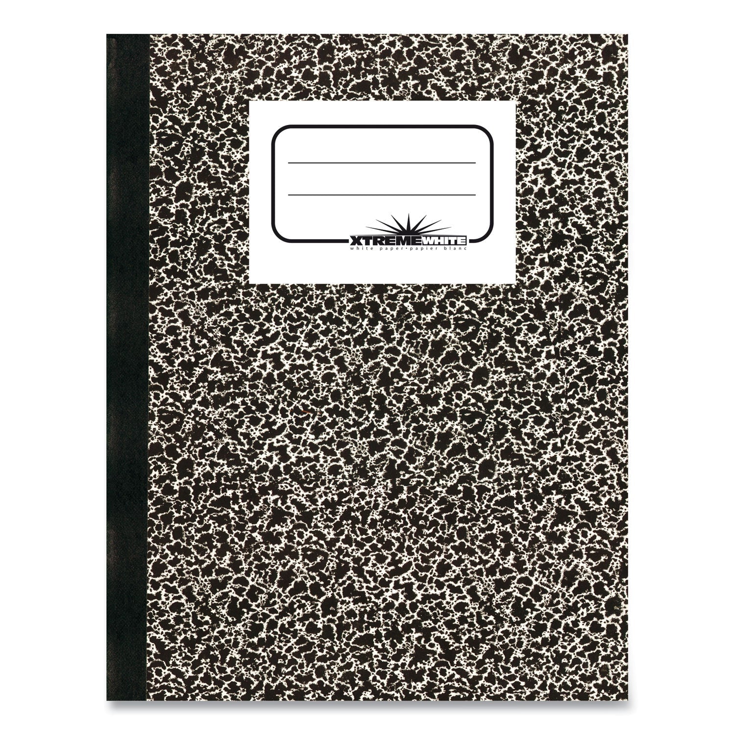 Composition Book | College Rule, Black Marble