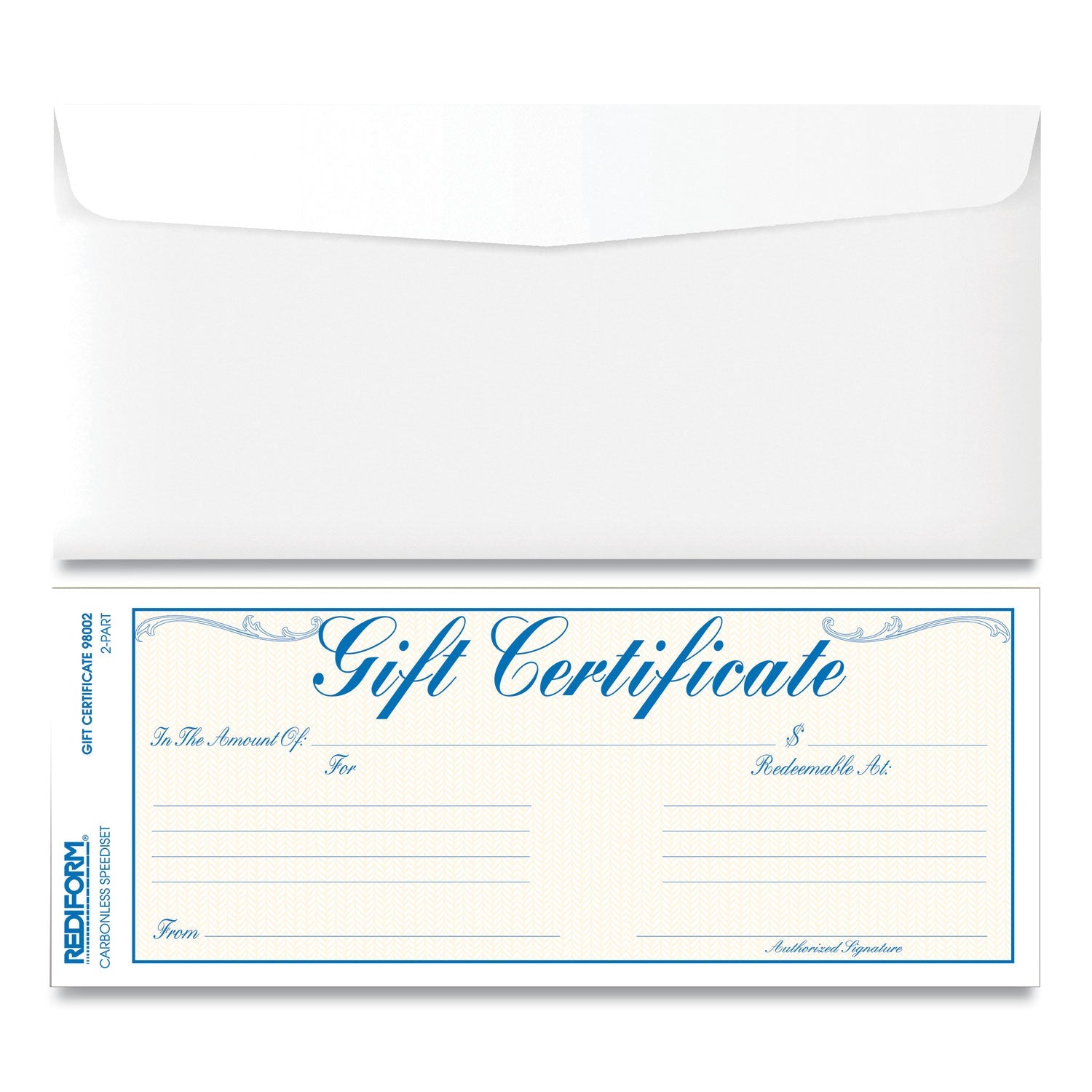 Rediform Gift Certificates With Envelopes | 25/Pack