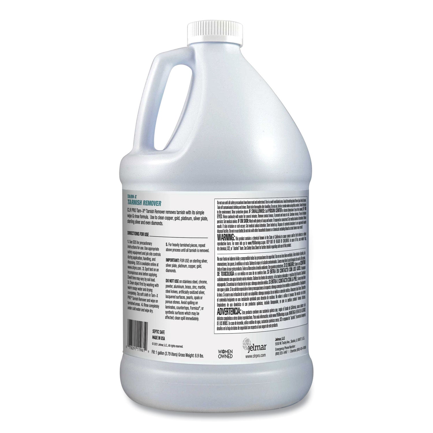 Tarn-X PRO® Tarnish Remover, 1 Gal Bottle