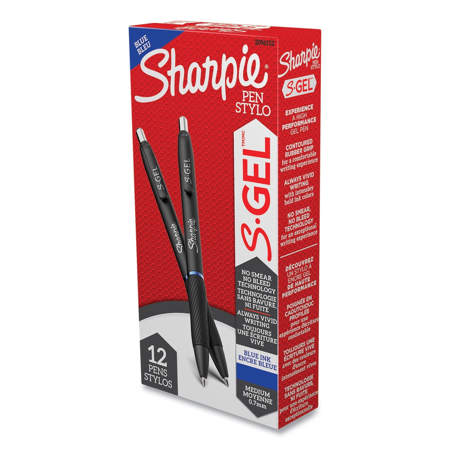 S-Gel High-Performance Gel Pen | Blue Ink, Medium