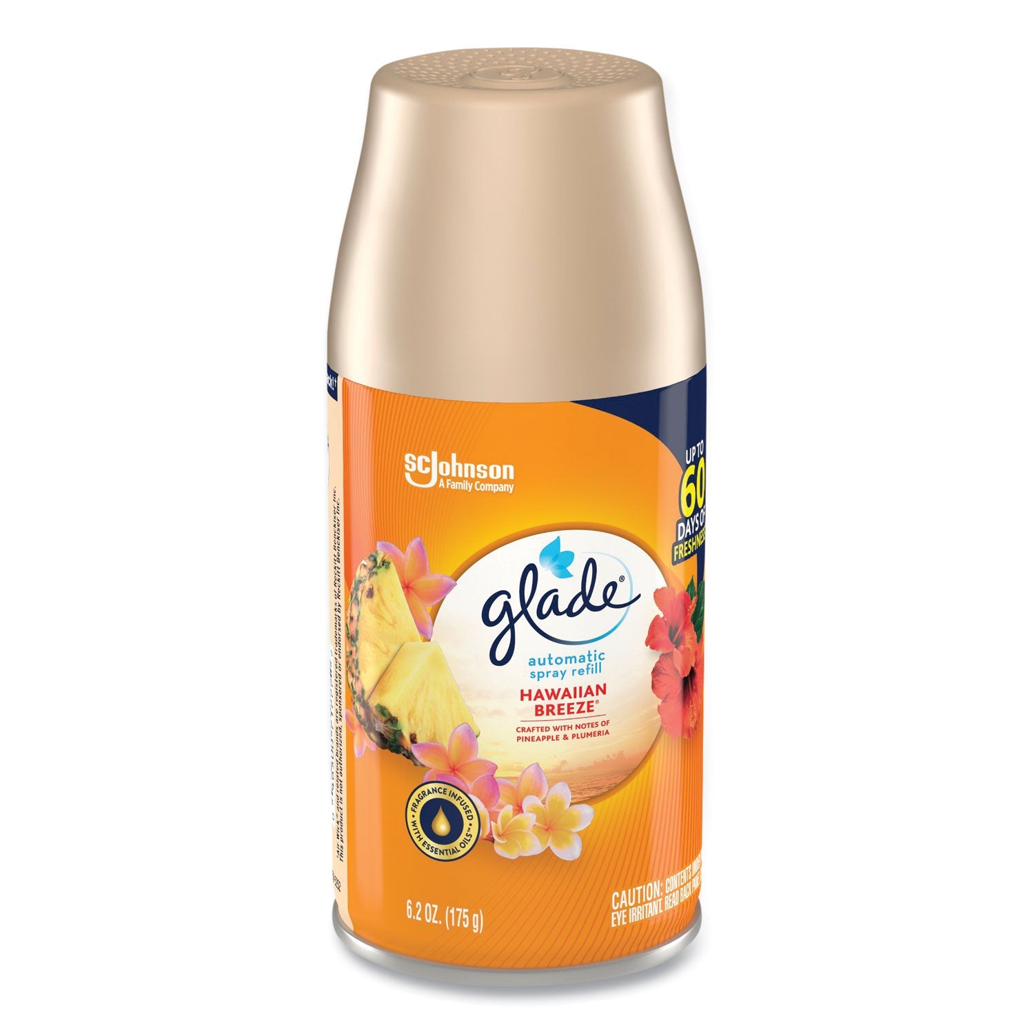 Glade® Automatic Air Freshener, Hawaiian Breeze, 6.2 Oz