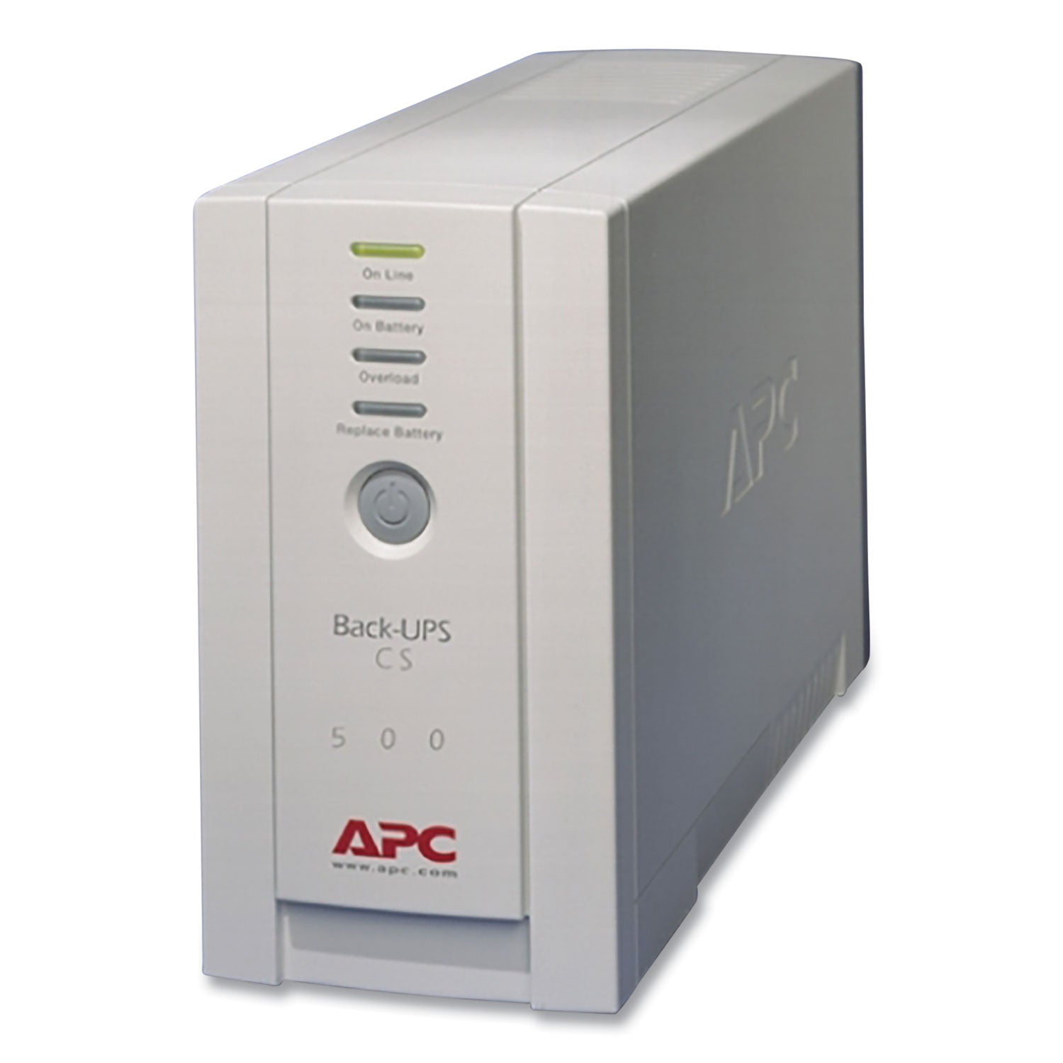APC® Bk500 Back-Ups Cs Battery Backup System, 6 Outlets, 500 Va, 480 J