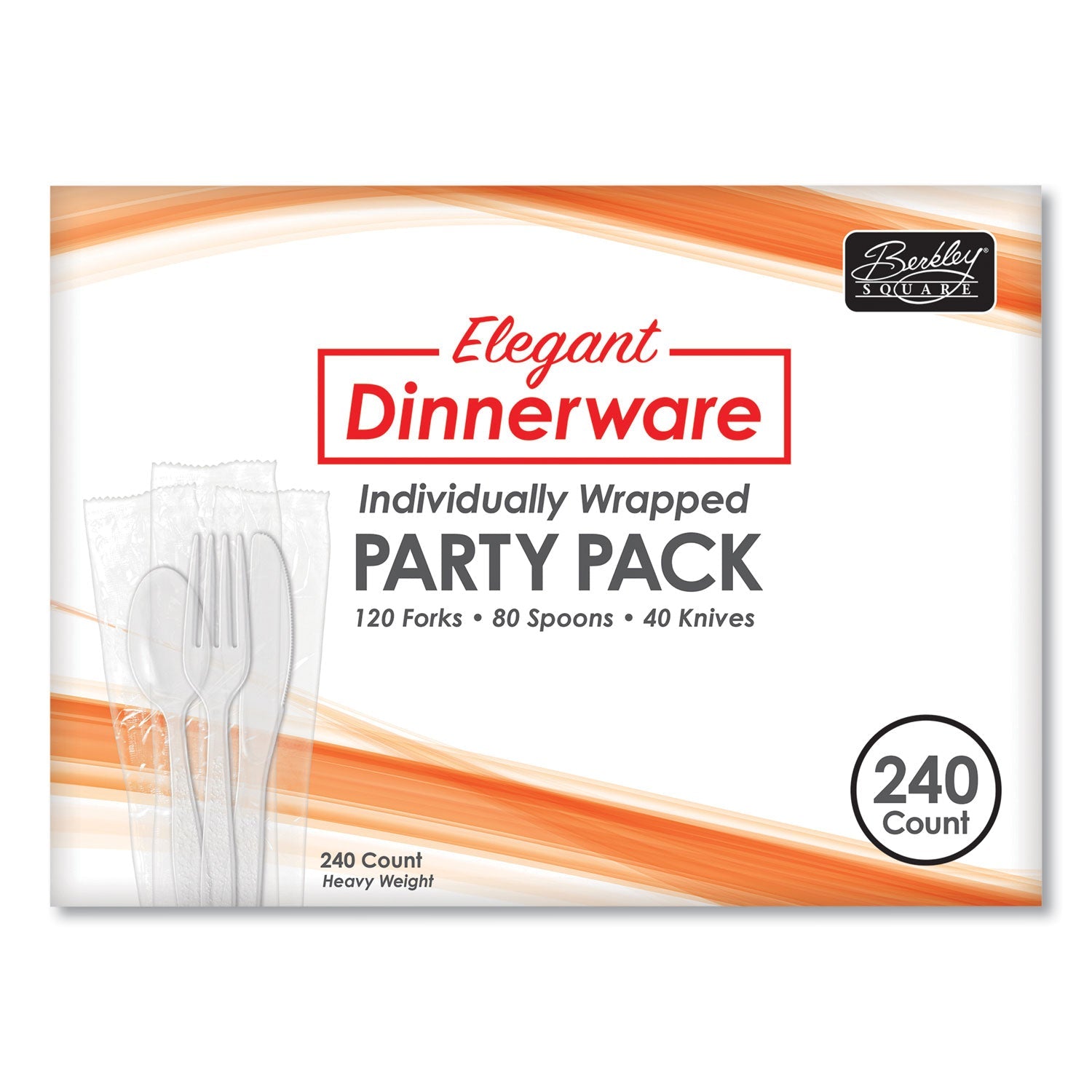 Heavyweight Cutlery Assortment | 240/Box