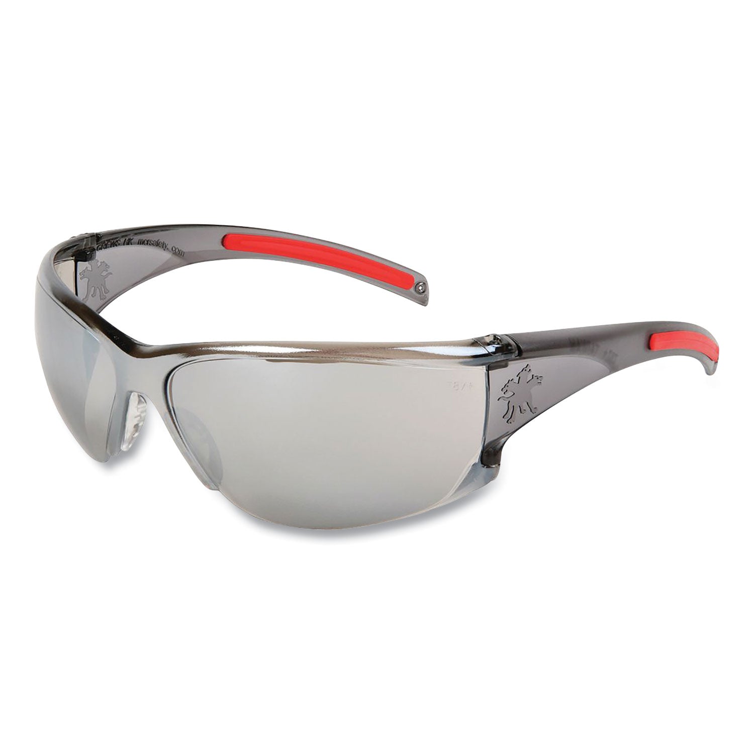 HK1 Series Safety Glasses | Silver Mirror Lens