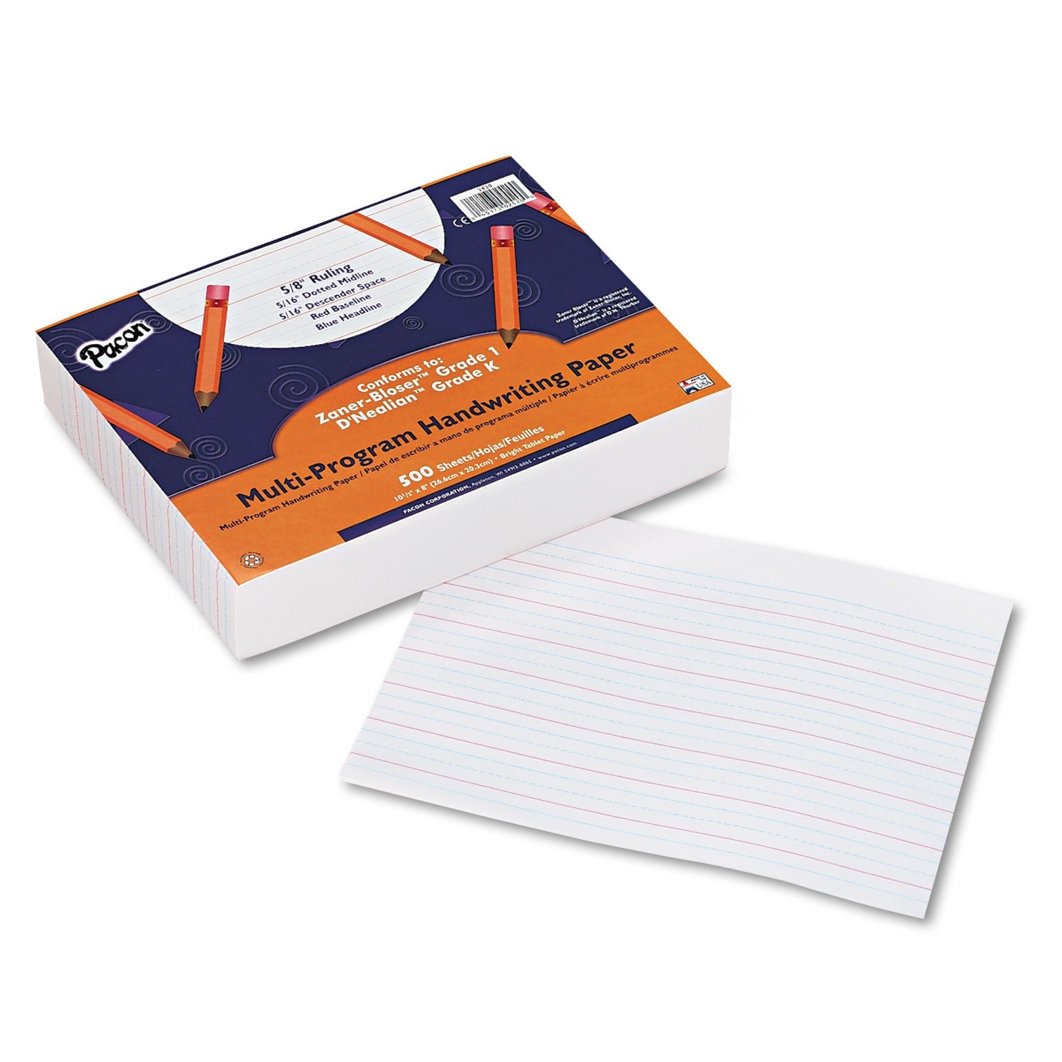 Pacon Multi-Program Handwriting Paper | 500-Pack